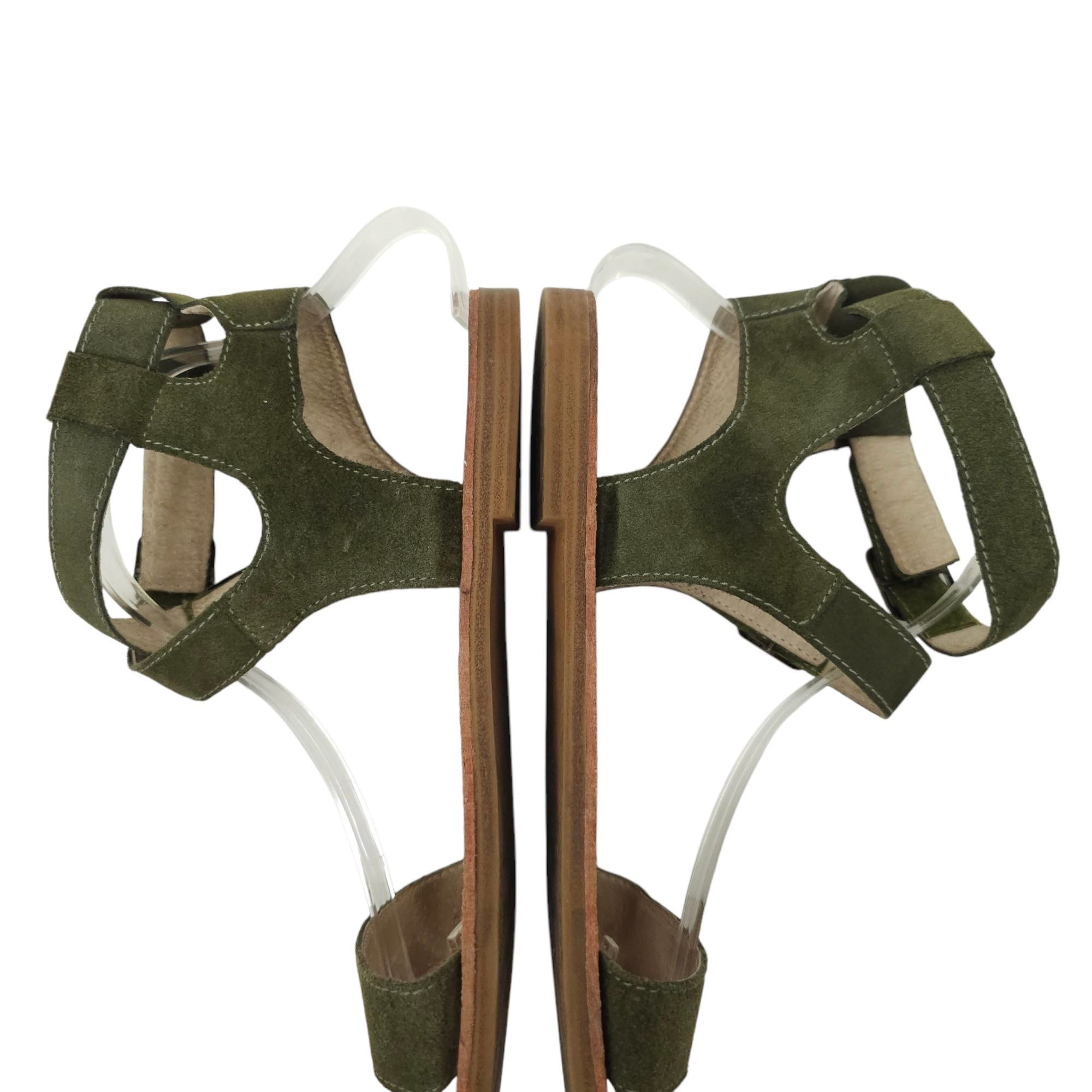 Other Boutique Corkys Allison Sandals Suede Womens Size 9 Green Size US 9 / IT 39 - 13 Thumbnail
