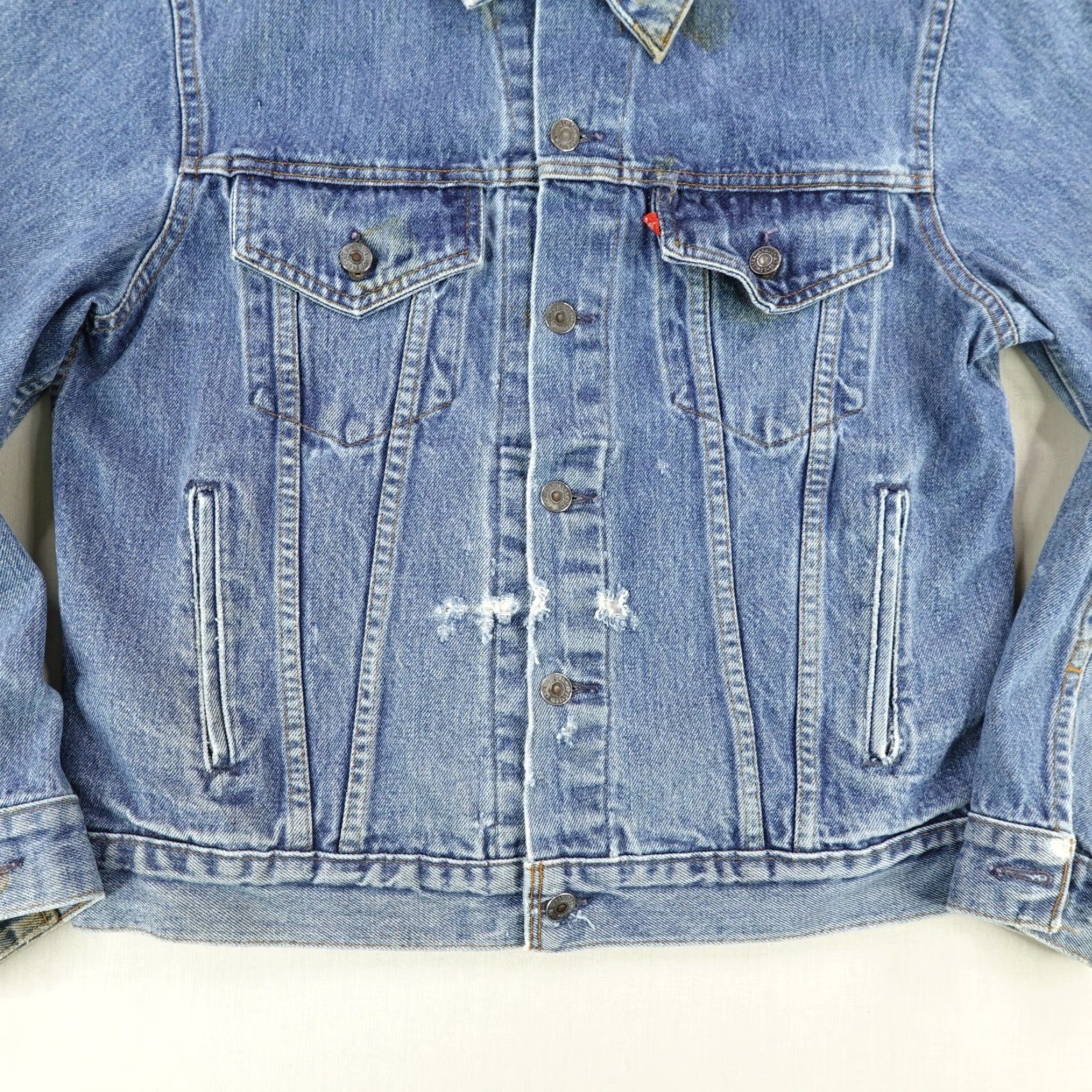 Levi's Vintage Levi's Jacket Men 42 Denim Trucker 80s Casual Outdoor Workwear Size US 42 / EU 58 - 5 Thumbnail