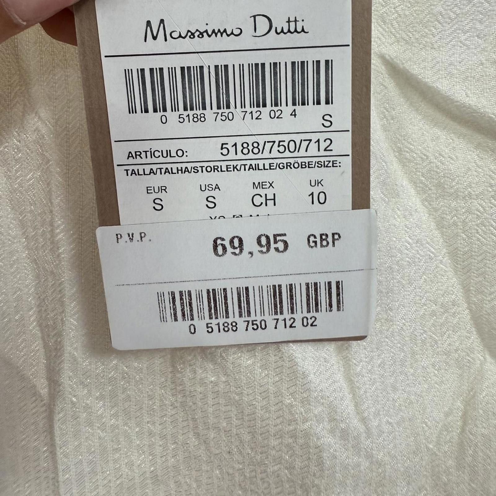 Other Women's White and Cream Blous Size S / US 4 / IT 40 - 4 Thumbnail