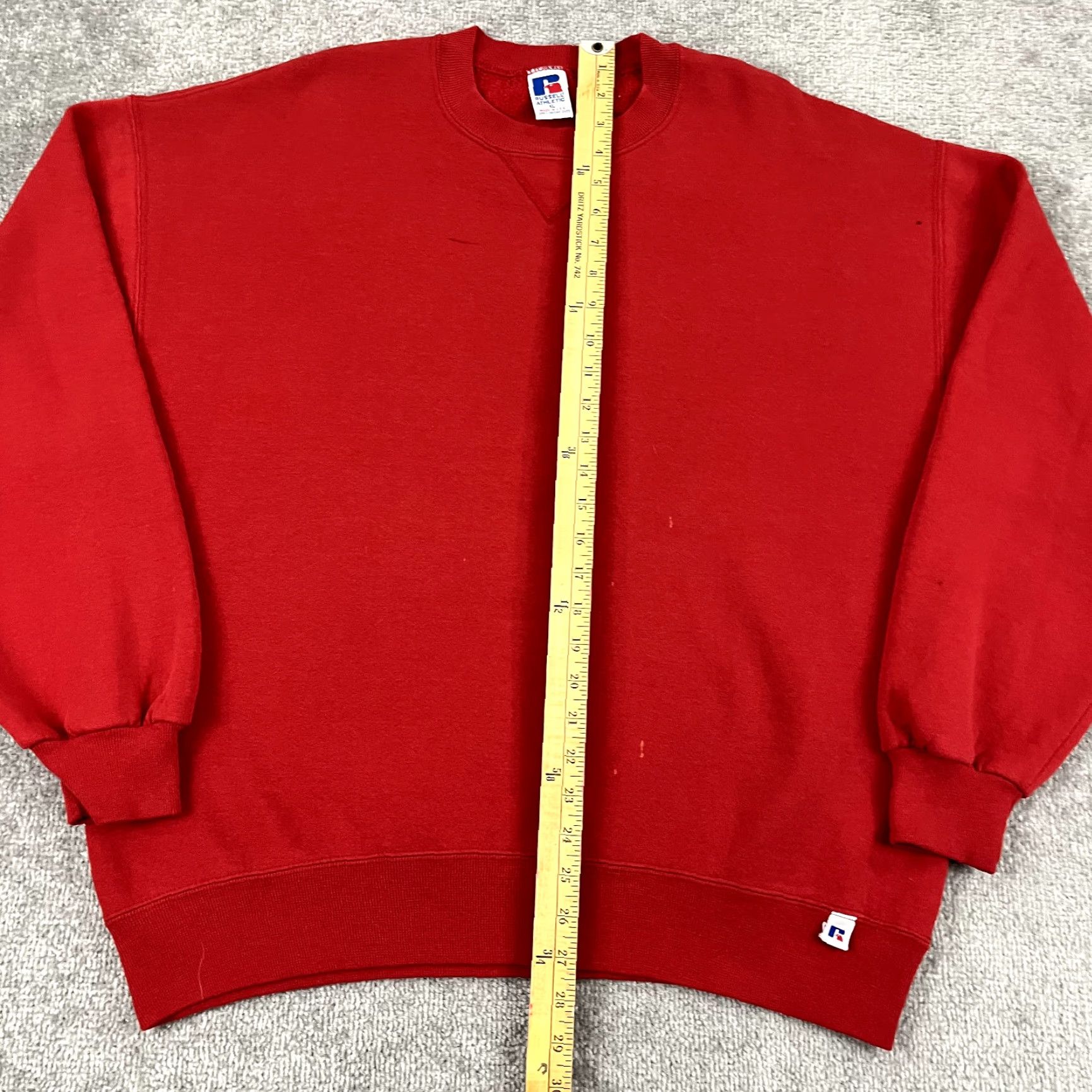 Etro VINTAGE RUSSELL Sweatshirt Mens Extra Large Red Pullover Crewneck Retro Y2K USA Size US XL / EU 56 / 4 - 5 Thumbnail