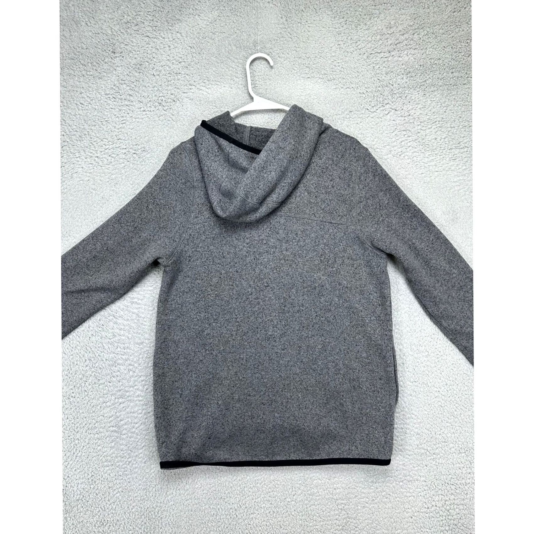 Nike Nike Hoodie Jacket Women Medium Grey Fleece Pullover Athletic Long Sleeve Ladies Size M / US 6-8 / IT 42-44 - 3 Thumbnail