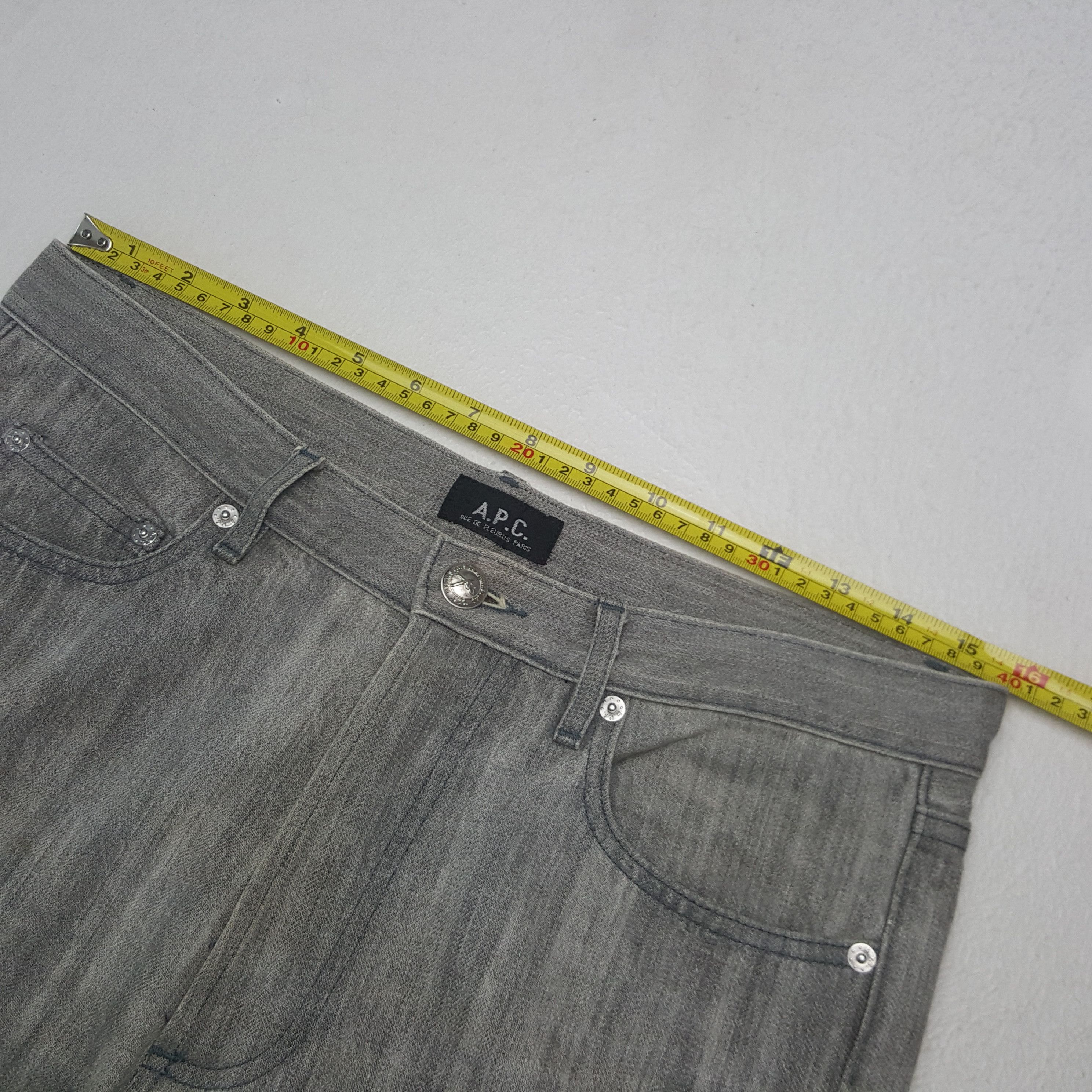 A.P.C. Vintage A.P.C. Designer Brand Denim Jeans RR28 Size US 31 - 9 Thumbnail