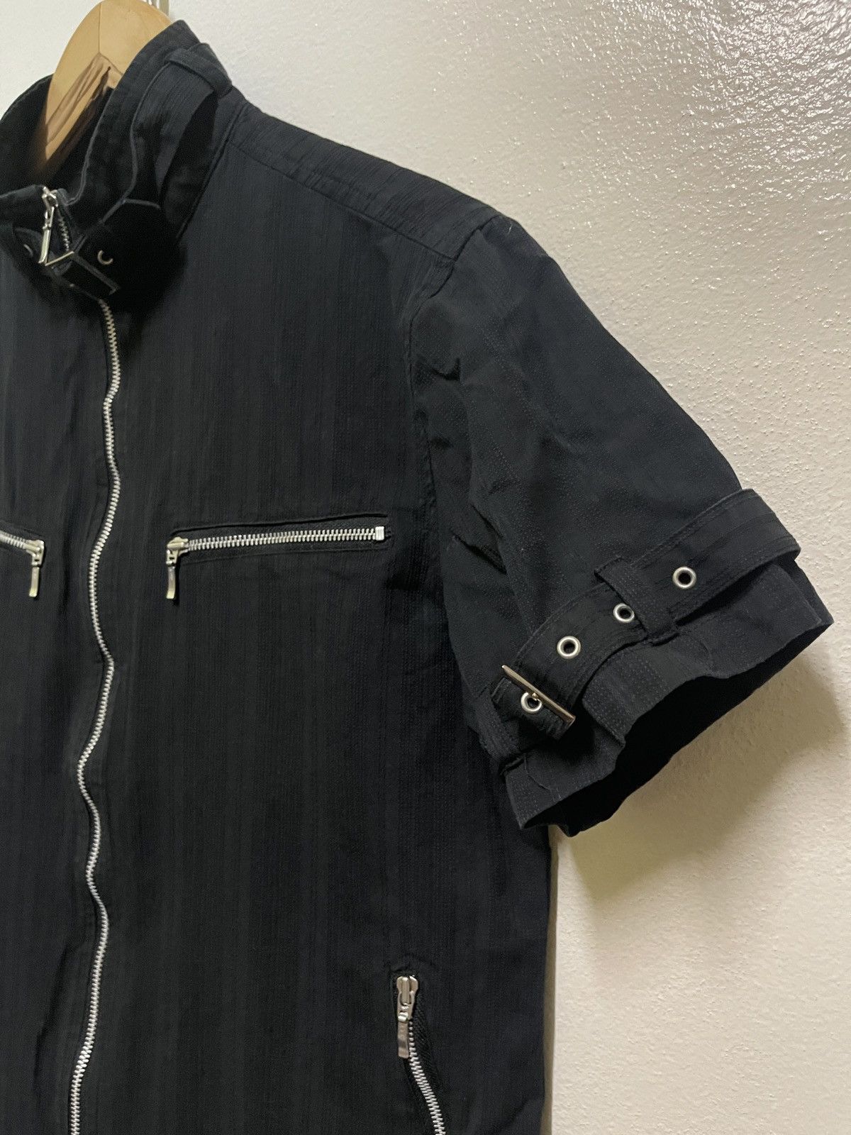 Japanese Brand Urban Collection Zipper Bondage Shirt Size US L / EU 52-54 / 3 - 5 Thumbnail