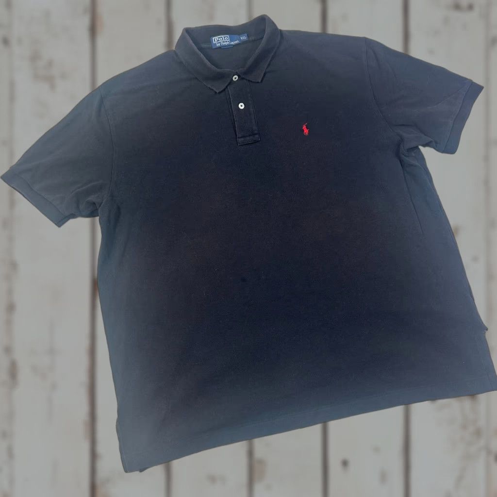 Ralph Lauren VINTAGE Ralph Lauren Polo Shirt Mens 2XL Black Cotton USA Made College 90s Preppy USA Polo by Ralph Lauren Shirt Mens 2XL Black Cotton Made in USA Size US XXL / EU 58 / 5 - 1 Thumbnail