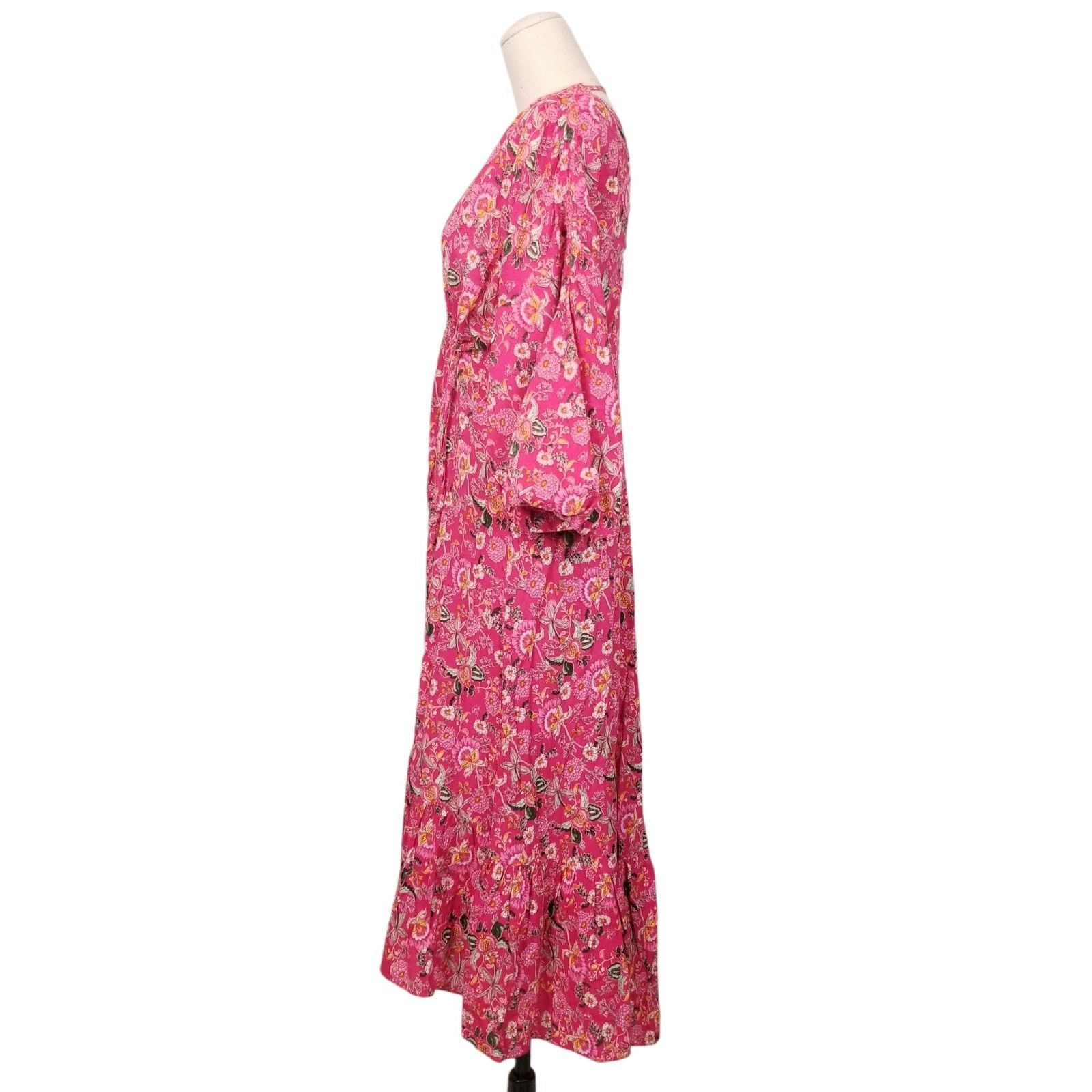 MISA Los Angeles MISA Los Angeles Pink Johanna Dress Sz Small Size S / US 4 / IT 40 - 2 Thumbnail