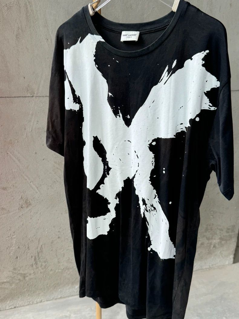 Saint Laurent Paris SAINT LAURENT Paris Dayi Short Sleeve Size US M / EU 48-50 / 2 - 1 Thumbnail