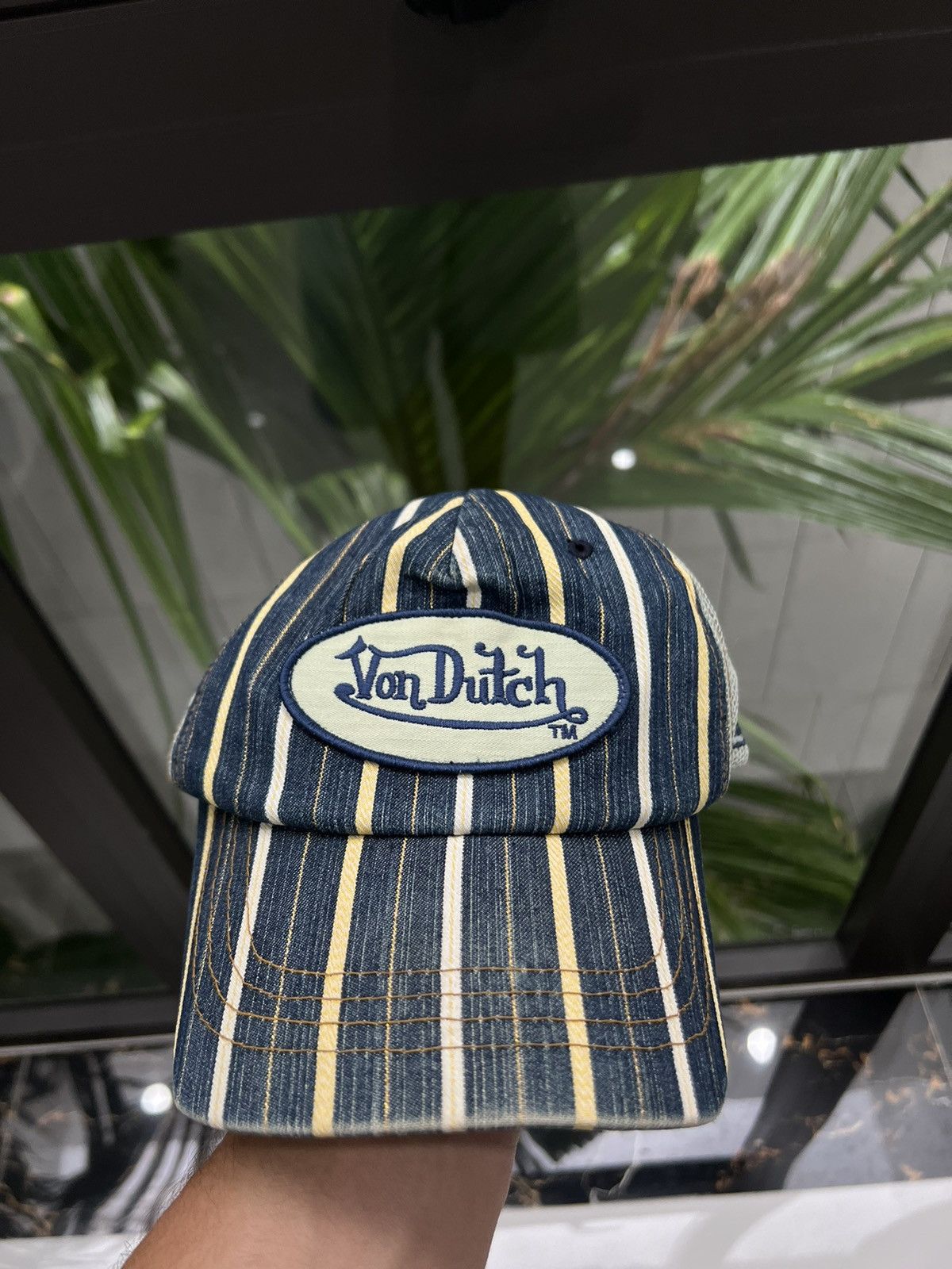 Vintage × Von Dutch 90's VON DUTCH RETRO RARE AVANT-GARDE CAP Y2K JEANS Size ONE SIZE - 2 Thumbnail