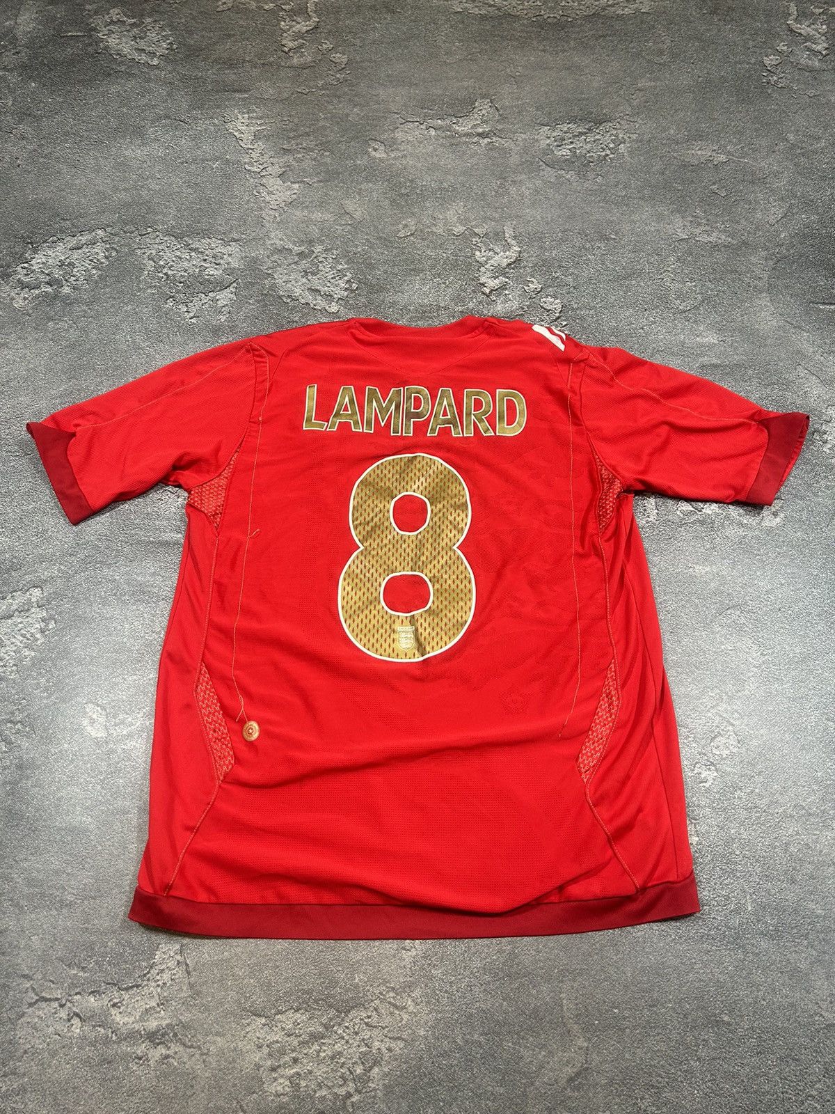 Umbro × Vintage UMBRO ENGLAND Lampard #8 2006-2008 Away Soccer Jersey Shirt Size US M / EU 48-50 / 2 - 1 Thumbnail