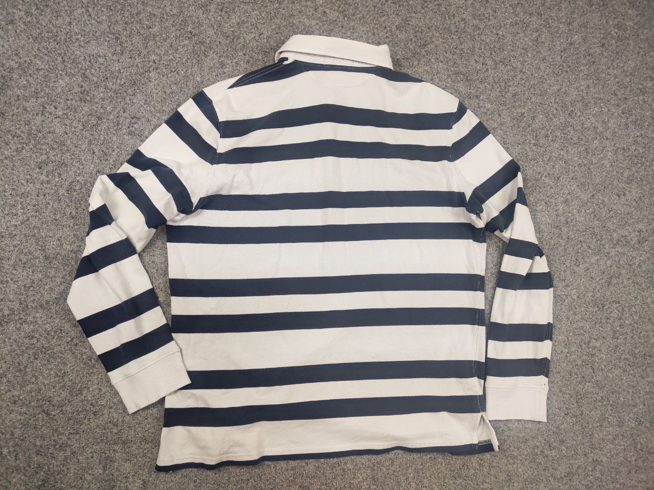 Polo Ralph Lauren Vintage 90's Polo Ralph Lauren Striped Rugby Long sleeve Size US XL / EU 56 / 4 - 11 Thumbnail