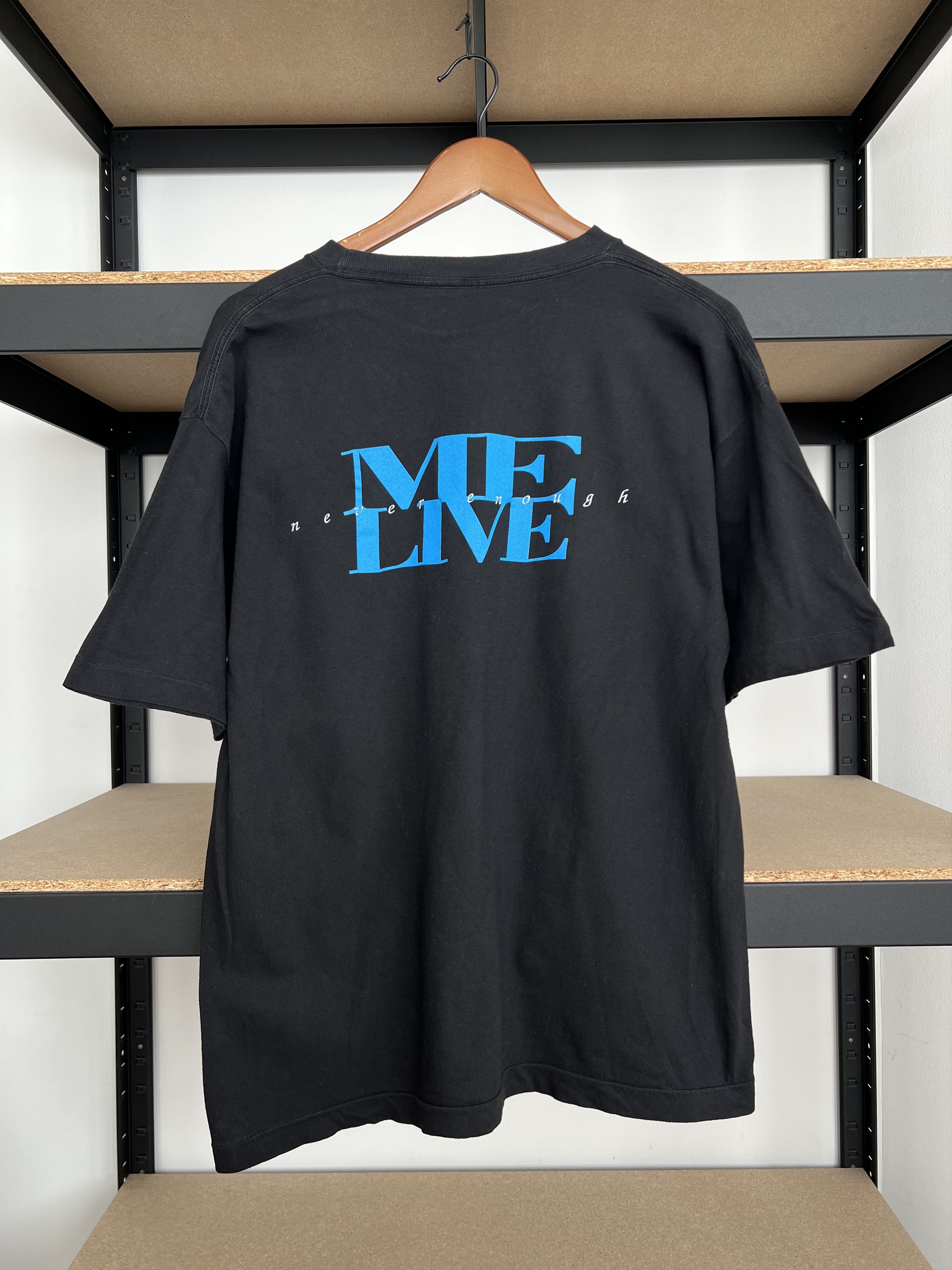 Band Tees Vintage 1992 Melissa Etheridge Never Enough Black T-shirt Size US L / EU 52-54 / 3 - 2 Thumbnail