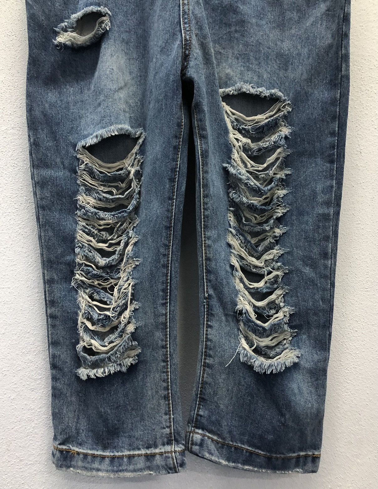 Japanese Brand Vintage Classic New Jeans Overalls Size 36" / US 14 / IT 50 - 8 Thumbnail