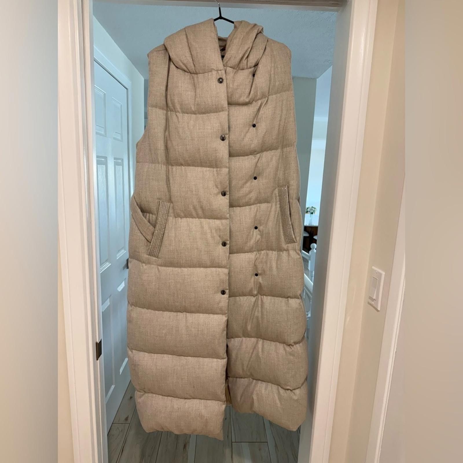 Peserico Peserico long quilted vest Size S / US 4 / IT 40 - 1 Thumbnail