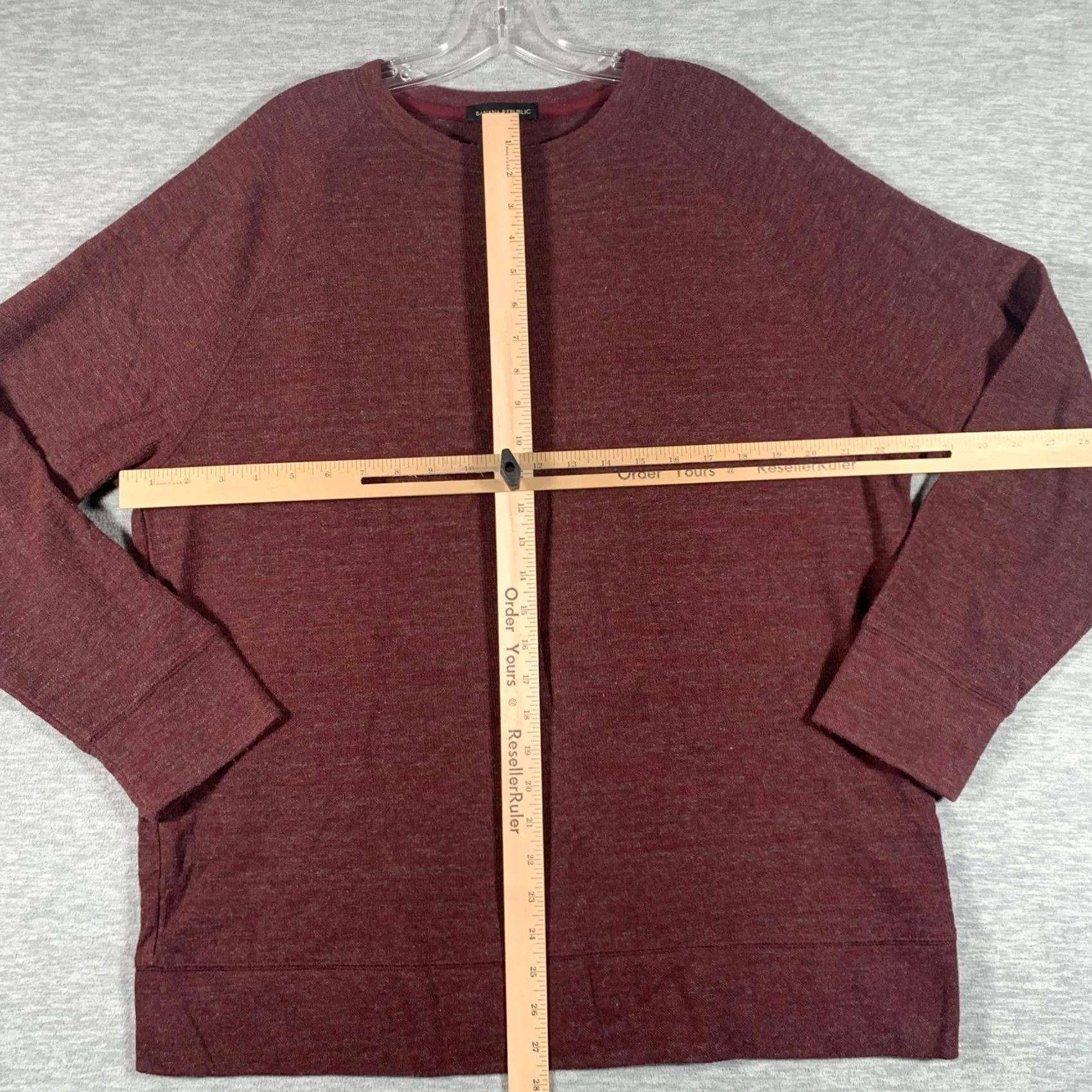 Banana Republic Banana Republic Sweater Mens XL Red Crewneck Knit Pullover Long Sleeve Soft Size US XL / EU 56 / 4 - 5 Thumbnail