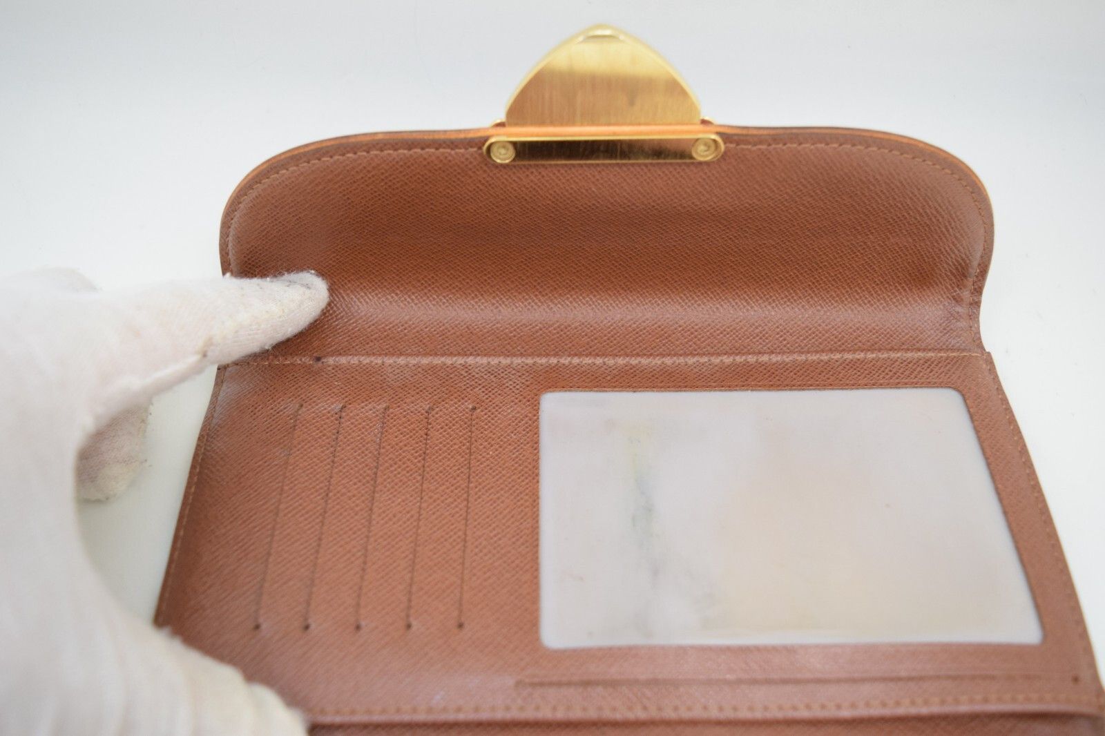 Louis Vuitton Louis Vuitton Portefeuille Eugenie Wallet Monogram M60123 Size ONE SIZE - 10 Thumbnail