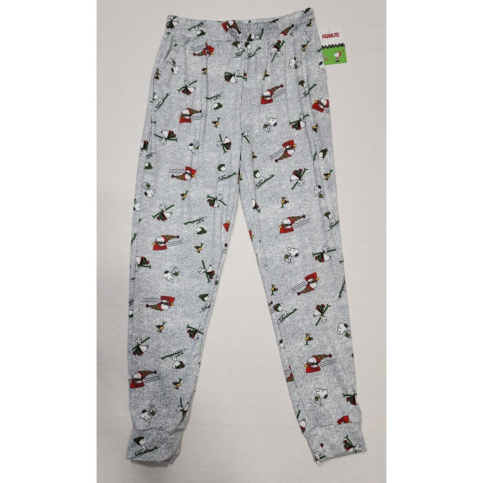 Peanuts Snoopy skiing pajamas women's medium NWT Size 28" / US 6 / IT 42 - 1 Thumbnail