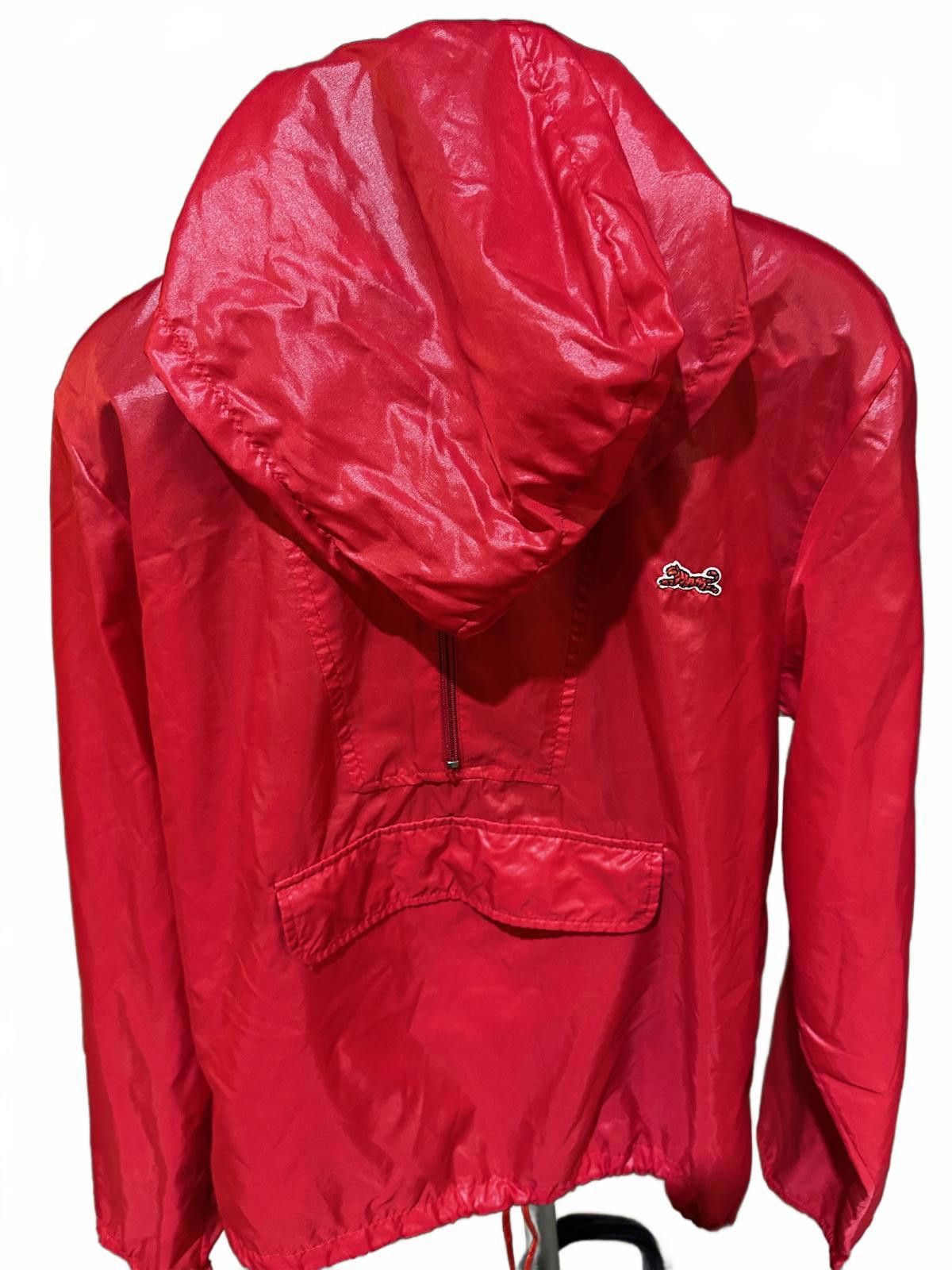 Le TIGRE Vintage Le Tigre Red Nylon Pullover Windbreaker S Size US S / EU 44-46 / 1 - 3 Thumbnail