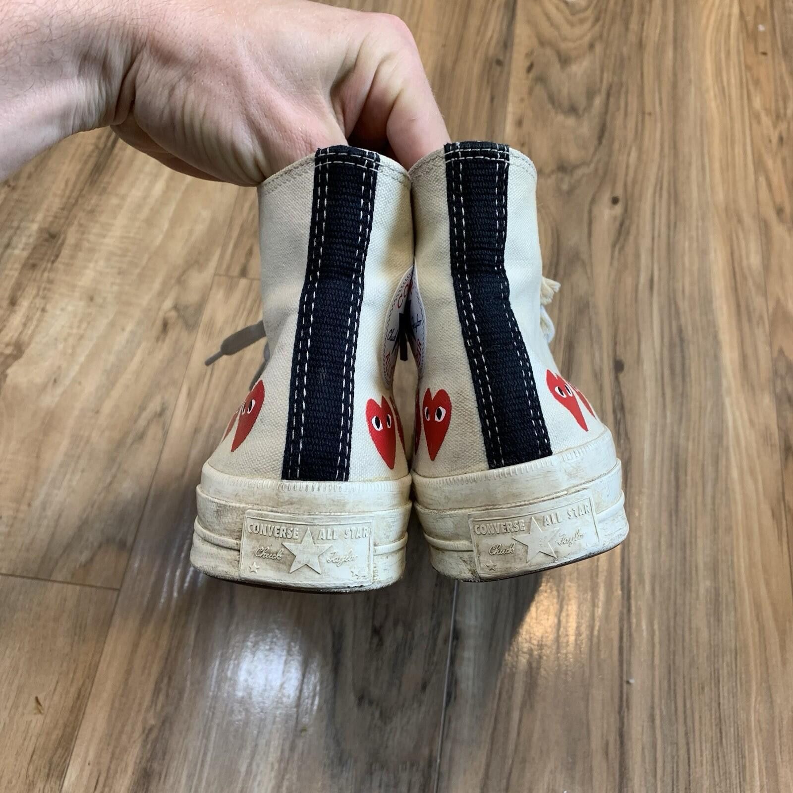 Converse Converse Comme Des Garçons CDG Chuck Taylor Size 8 US Womens Size US 8 / IT 38 - 4 Thumbnail