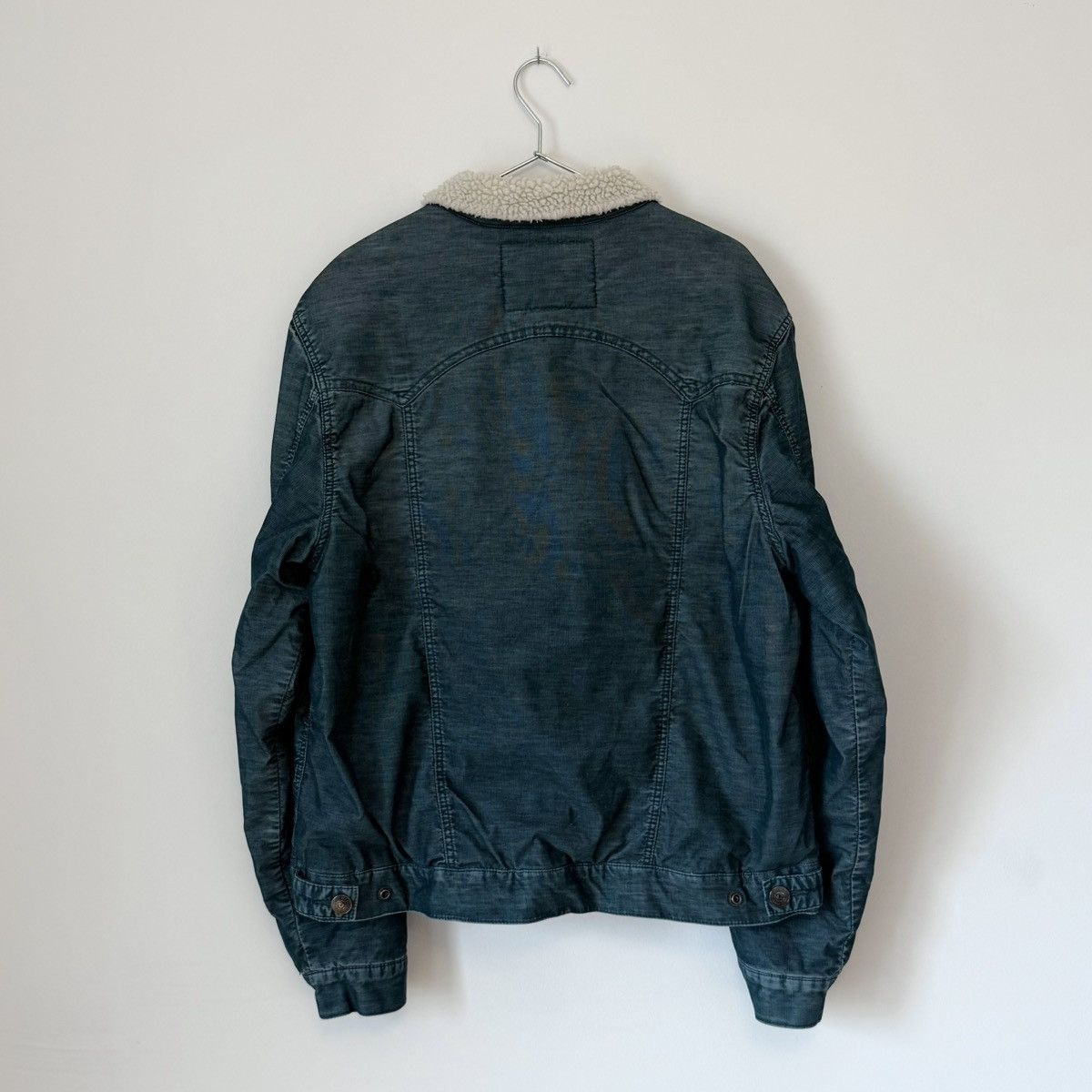 True Religion Vtg 2000s True Religion Corduroy Sherpa Lined Trucker Jacket Size US XXL / EU 58 / 5 - 7 Thumbnail