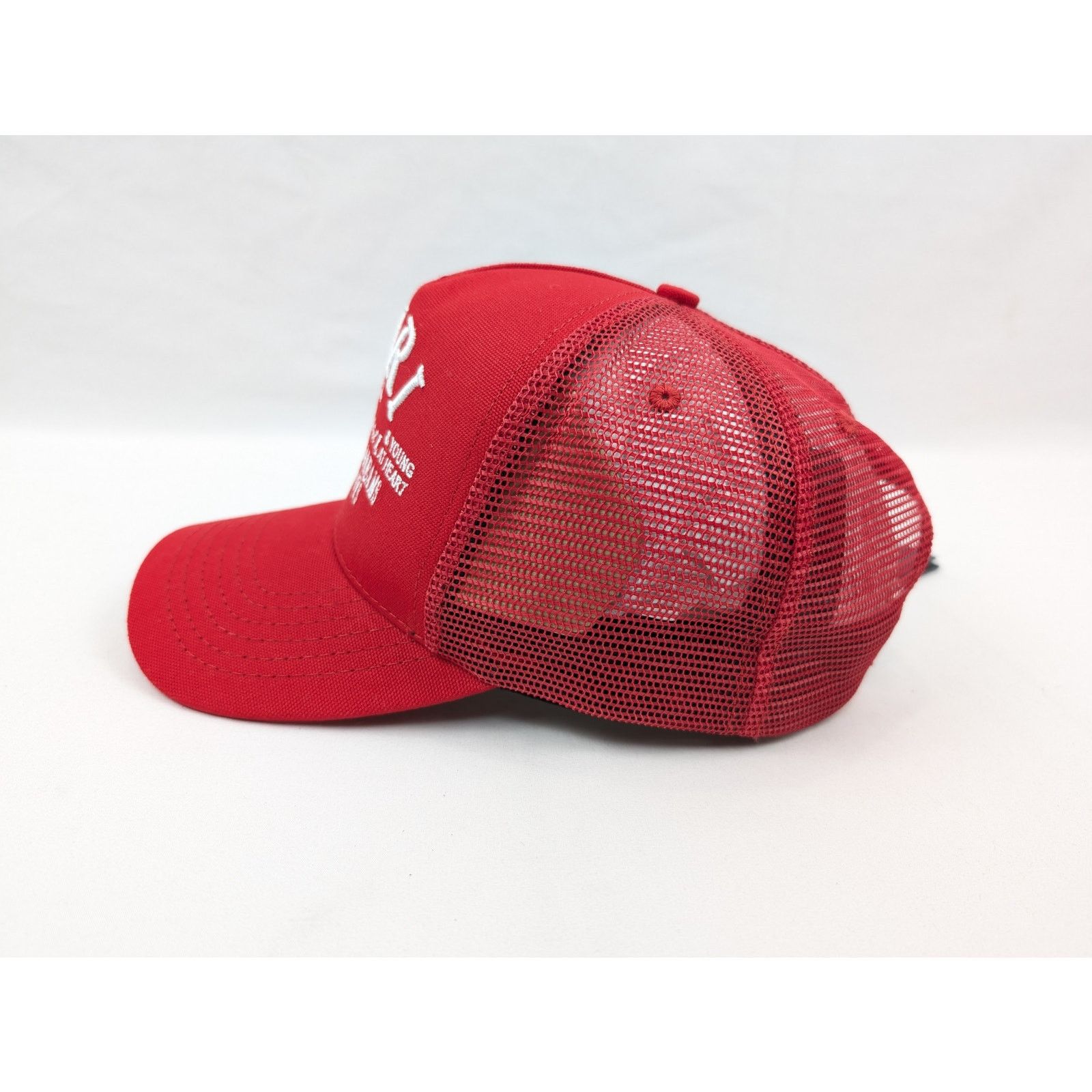 Amiri o1rshd1 Size: OS / Arts District Trucker Cap / Hat Red Size ONE SIZE - 6 Thumbnail