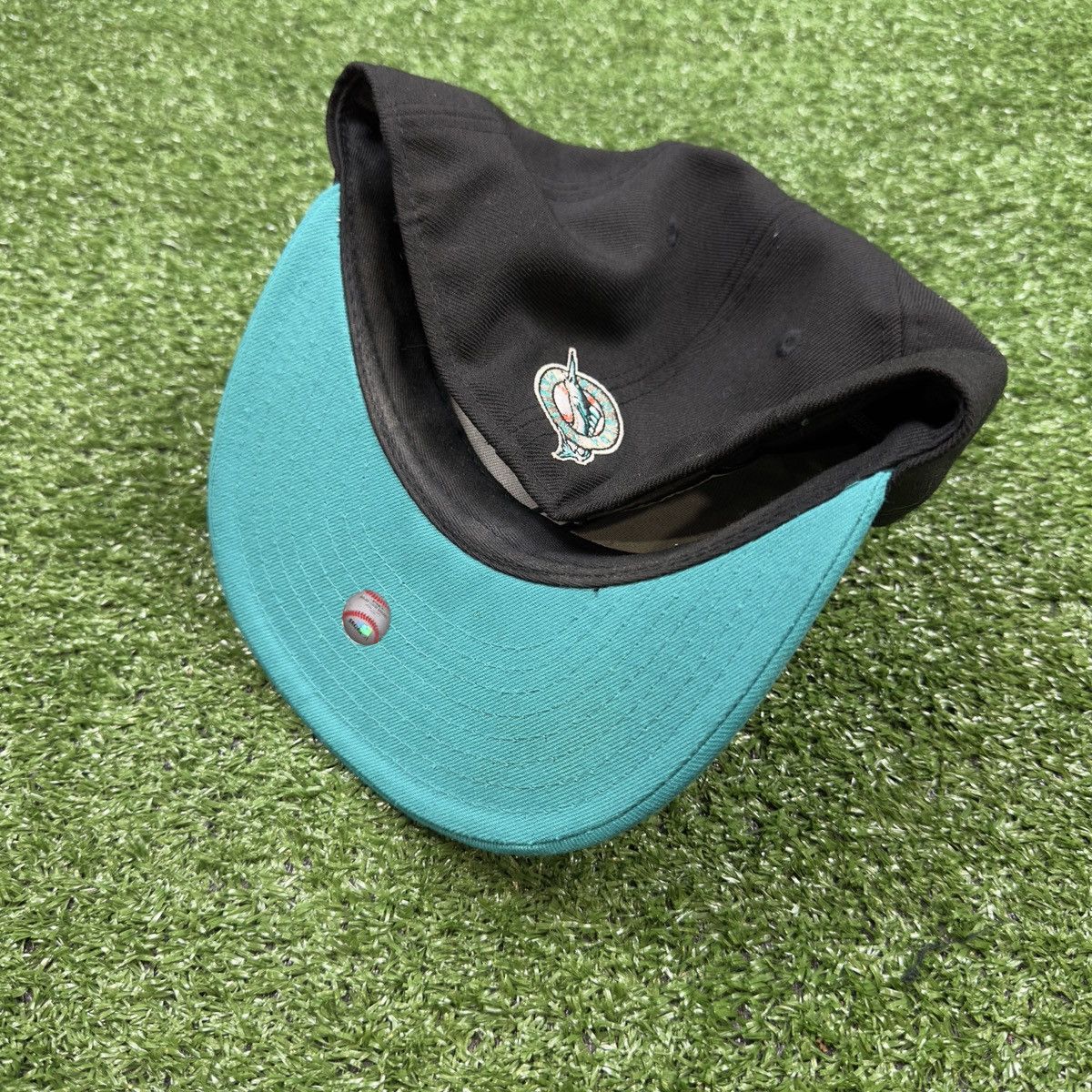 New Era New Era Lids Florida Marlins Vintage Fitted 7 Size ONE SIZE - 3 Thumbnail