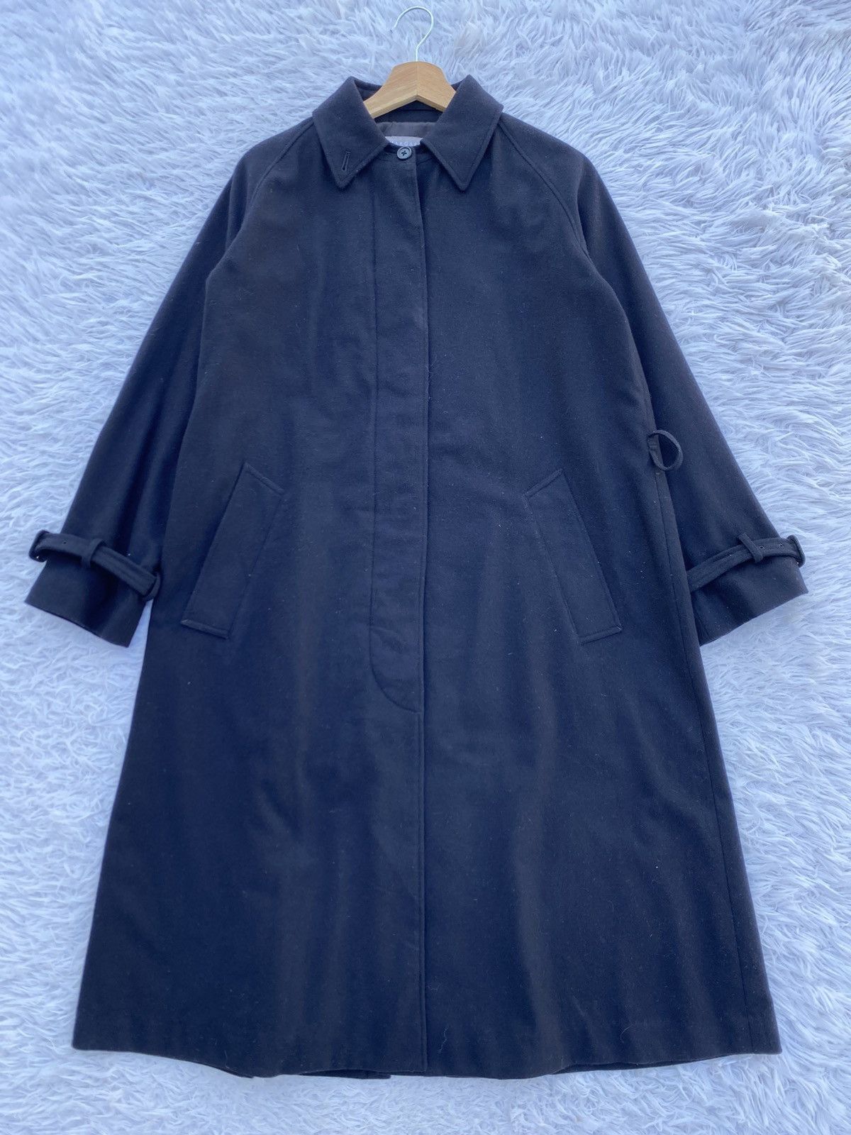 Margaret Howell Rare Vintage Margaret Howell Long Wool Coat Size L / US 10 / IT 46 - 1 Thumbnail