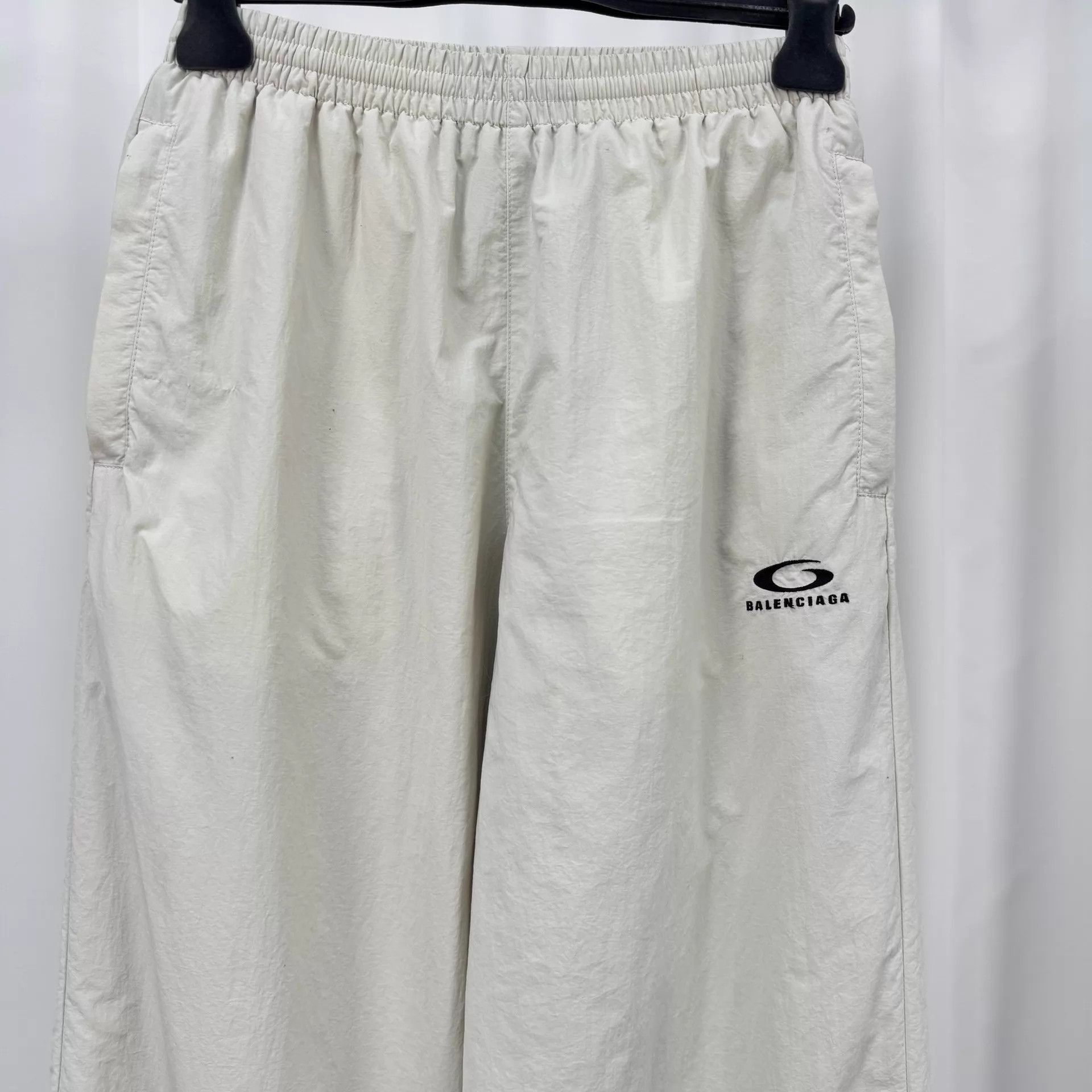 Balenciaga Balenciaga 25SS Embroidered Logo Casual Pants XS 98 New Size 25" / US 0 / IT 36 - 3 Thumbnail