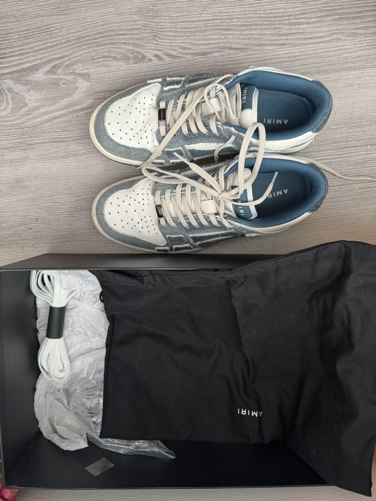 Amiri AMIRI Skel Top Low Denim Size US 8 / EU 41 - 7 Thumbnail