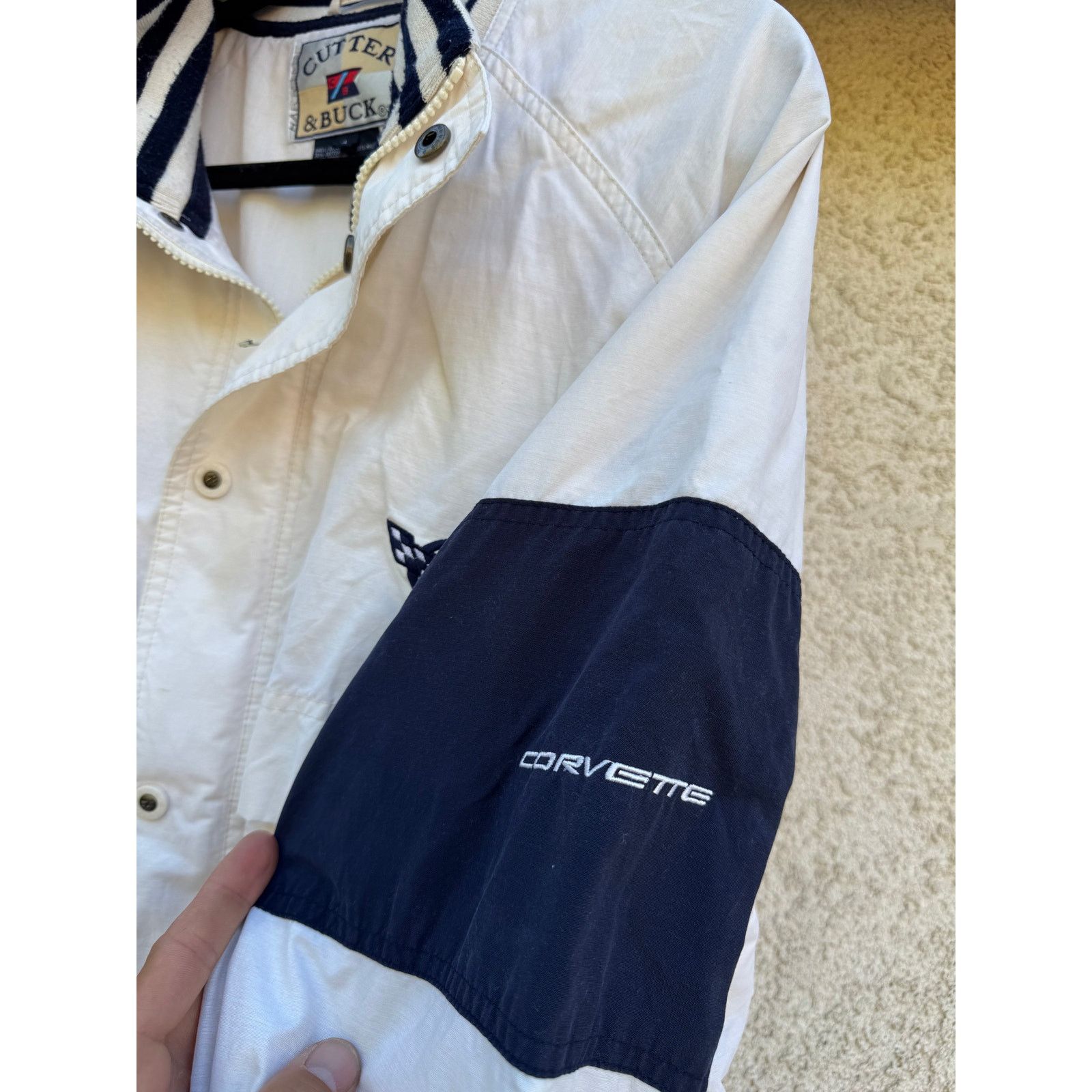 Cutter & Buck Vintage Cutter & Buck Corvette Windbreaker Jacket Sz.L Size US L / EU 52-54 / 3 - 4 Thumbnail