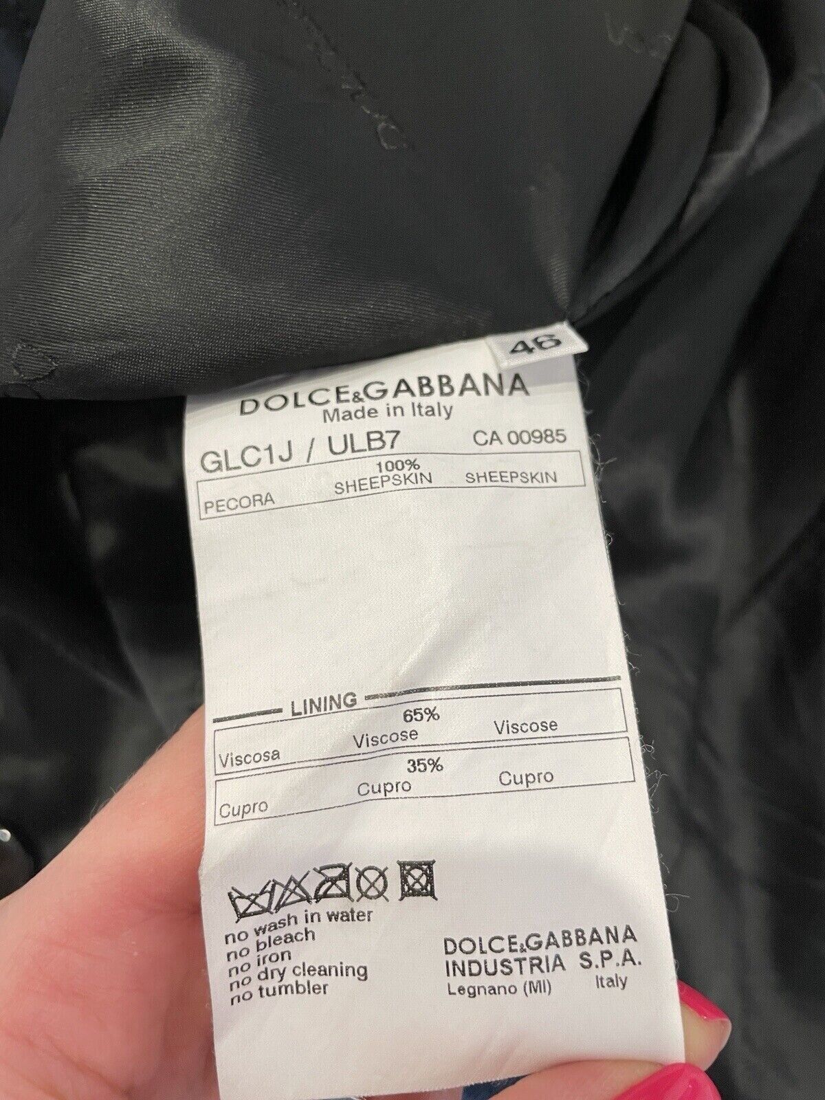 Dolce & Gabbana Dolce & Gabbana Real Leather Biker Jacket Size L / US 10 / IT 46 - 20 Thumbnail