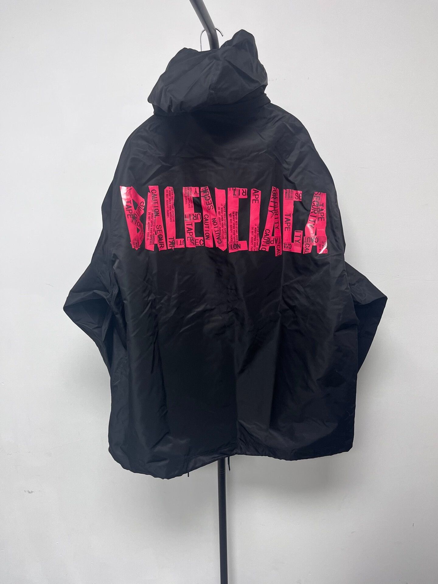 Balenciaga balenciaga black hooded long coat for men Size US M / EU 48-50 / 2 - 1 Thumbnail