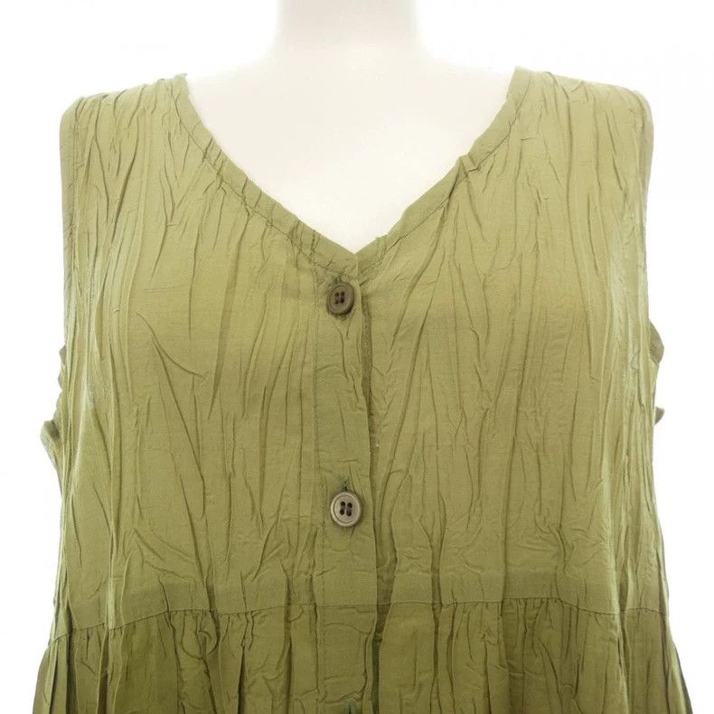 Issey Miyake Issey Miyake size:3 Green gradient pleated dress Size S / US 4 / IT 40 - 3 Thumbnail