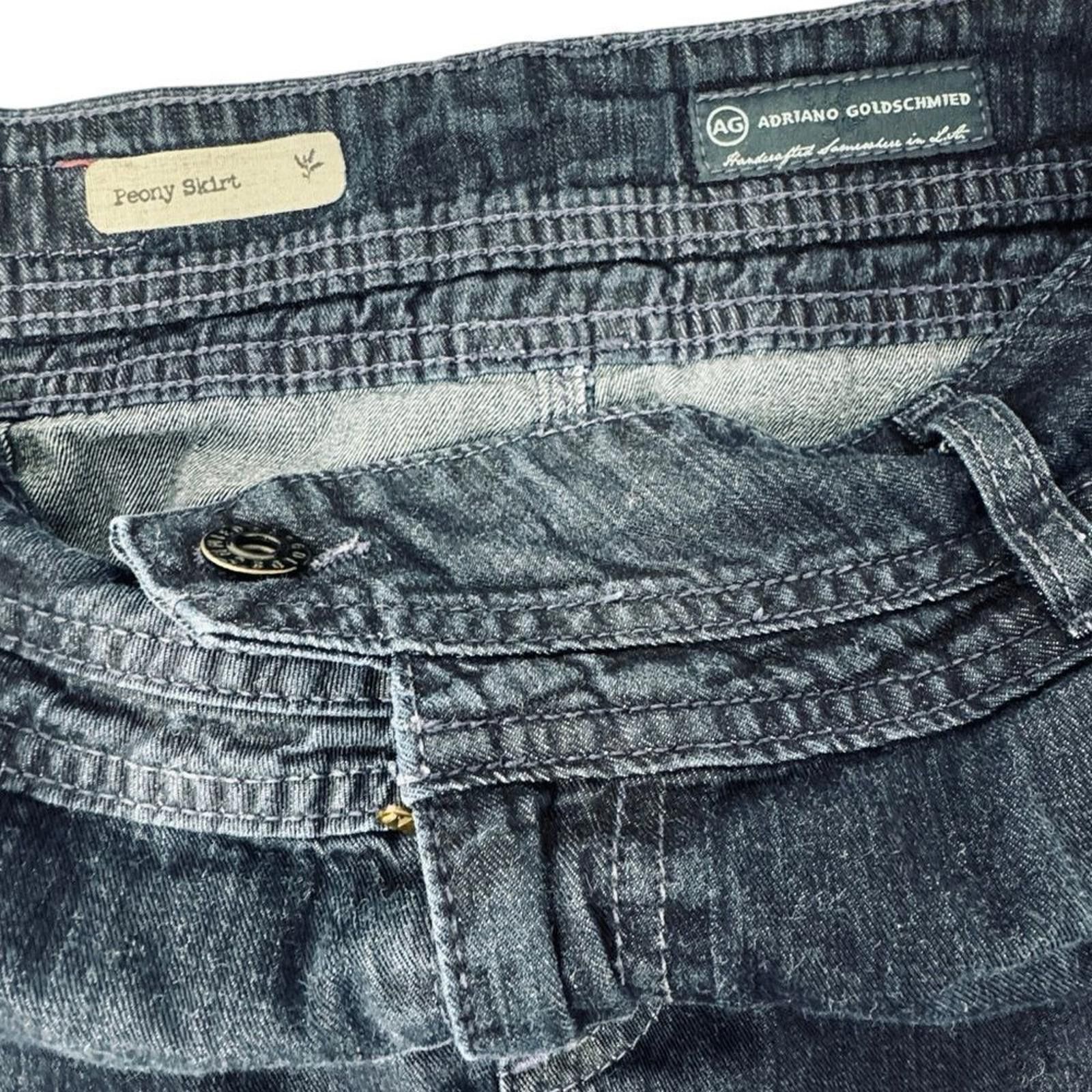 AG Adriano Goldschmied AG Adriano Goldschmied Peony Denim Skirt. Size 29. Size 30" / US 8 / IT 44 - 2 Thumbnail