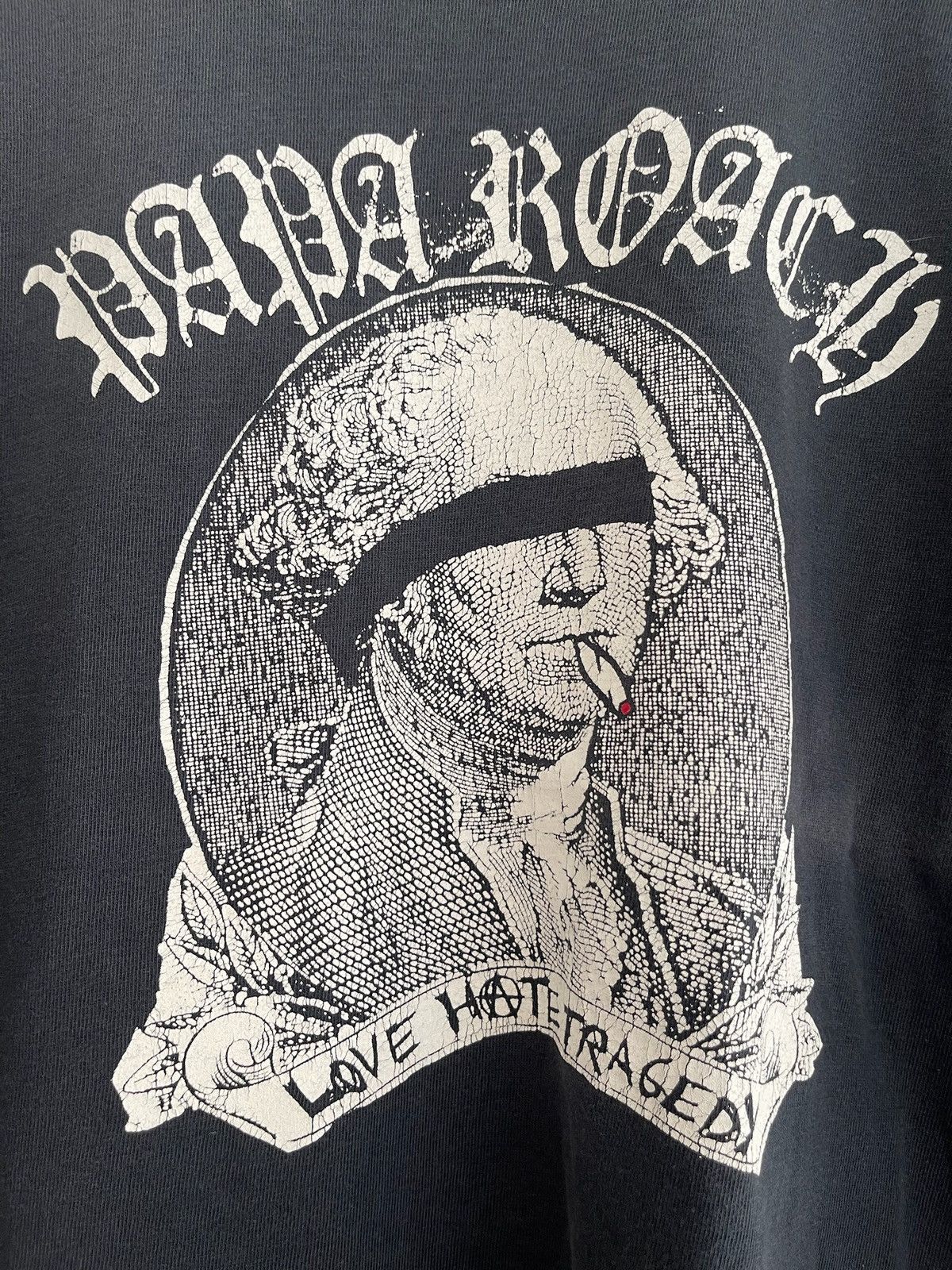Band Tees × Vintage Vintage 2002 Papa Roach LHT Tshirt Size US M / EU 48-50 / 2 - 2 Thumbnail
