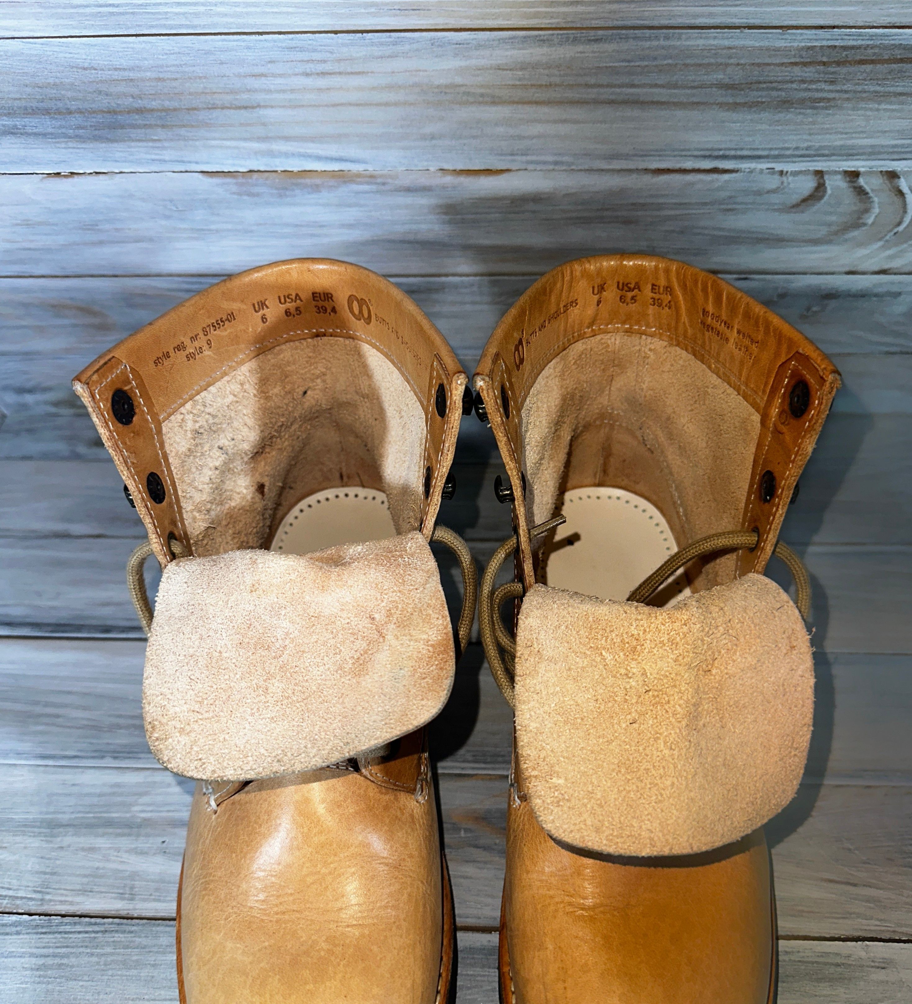 Leather Butts And Shoulders Goodyear Welted The Heritage Leather Size US 6.5 / IT 36.5 - 13 Thumbnail