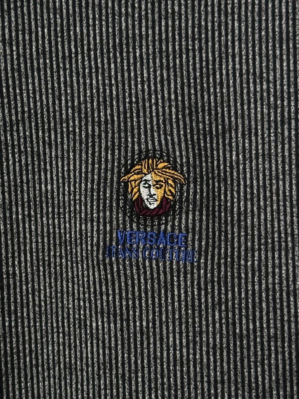 Versace Jeans Couture Vintage Versace Jeans Couture Medusa Polo Shirt Mens XL Y2K Size US XL / EU 56 / 4 - 3 Thumbnail