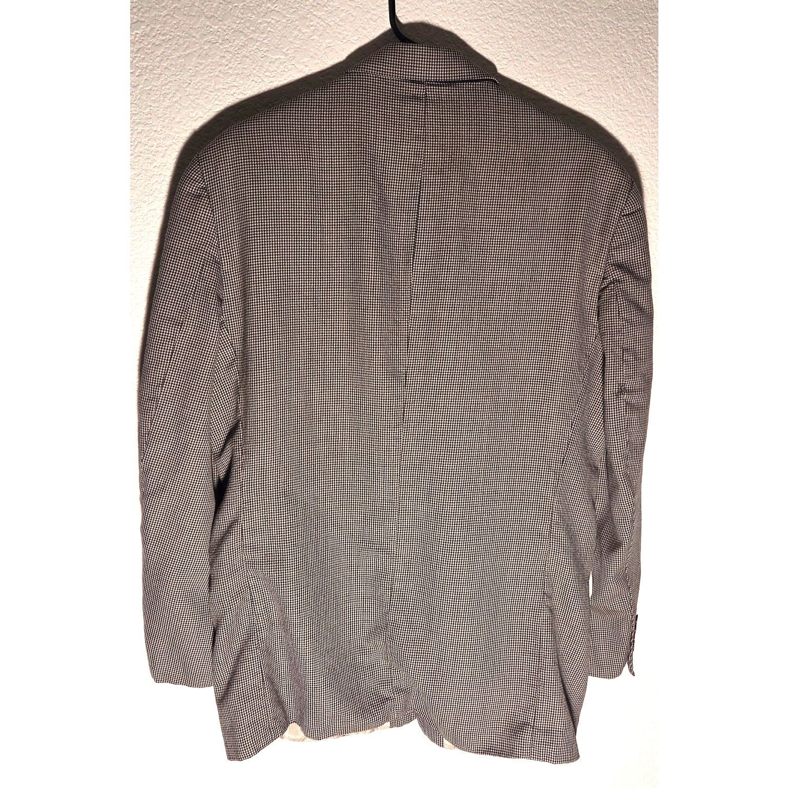 Nautica Nautica Houndstooth Suit Jacket-Men's Size 44R-Classic Style Size 44R - 4 Thumbnail