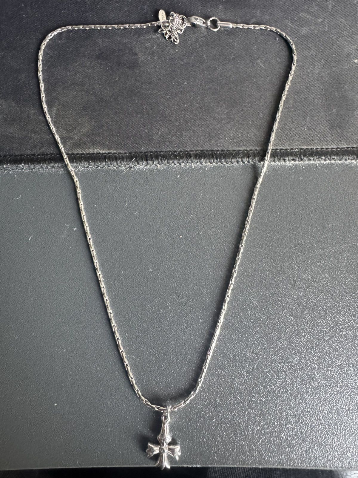 Other Chrome Hearts Style Cross Necklace - Gothic Silver Chain Size ONE SIZE - 1 Thumbnail