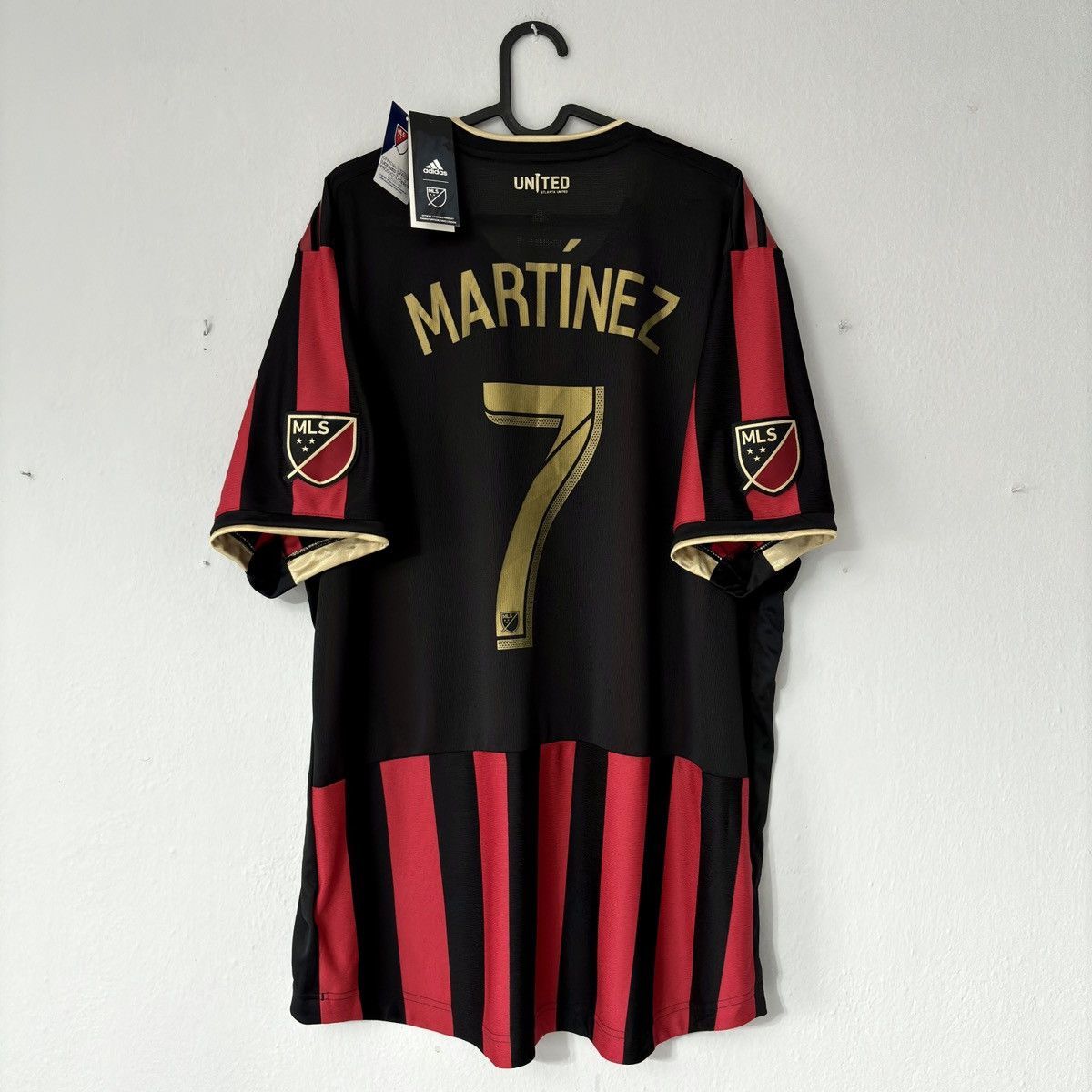 Adidas NEW 2019 2020 Atlanta United Martinez Adidas Soccer Jersey Size US XXL / EU 58 / 5 - 10 Thumbnail
