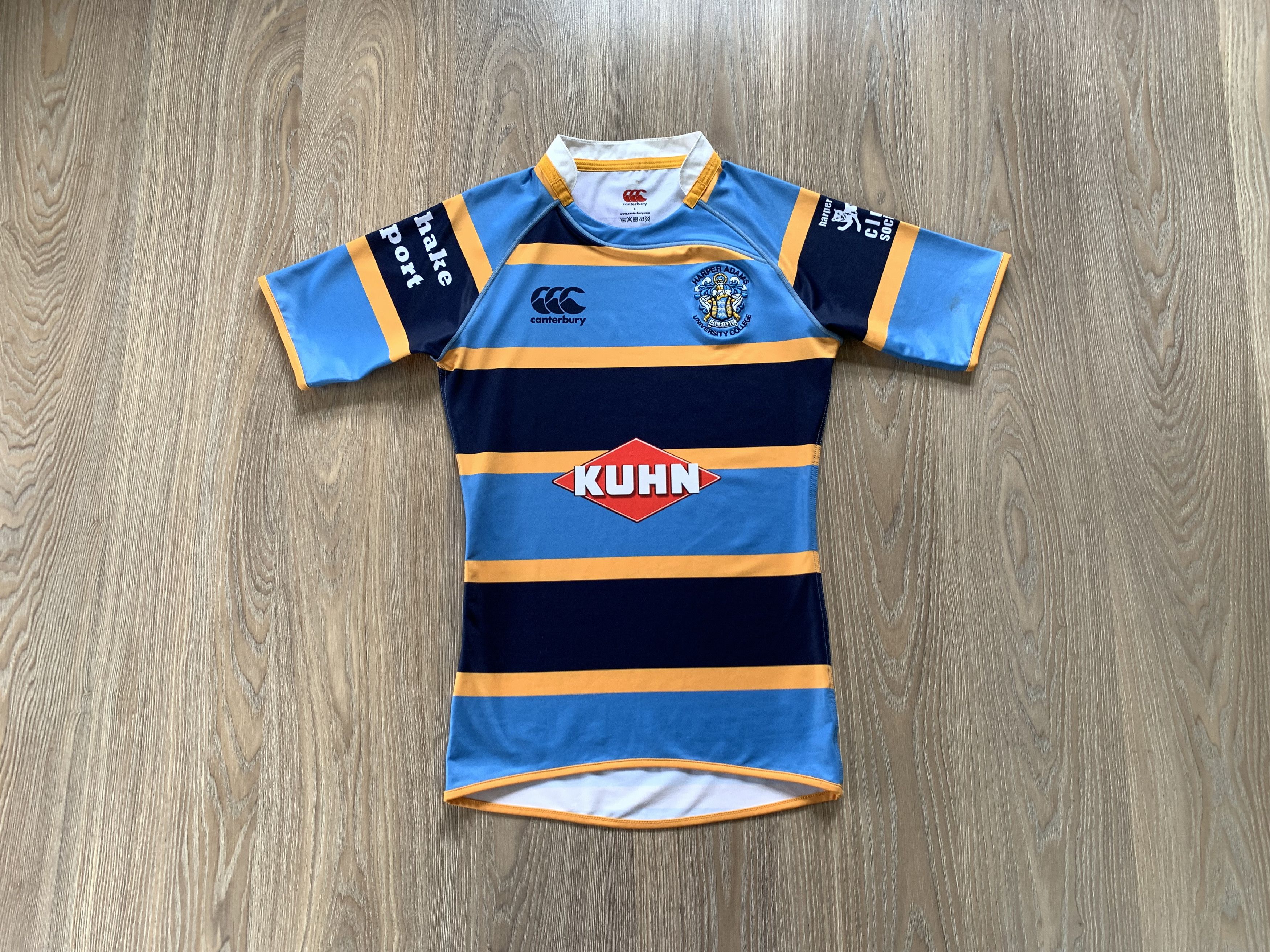 Canterbury of New Zealand × Vintage Canterbury Harper Adams University Club Rugby Jersey Size US L / EU 52-54 / 3 - 1 Thumbnail