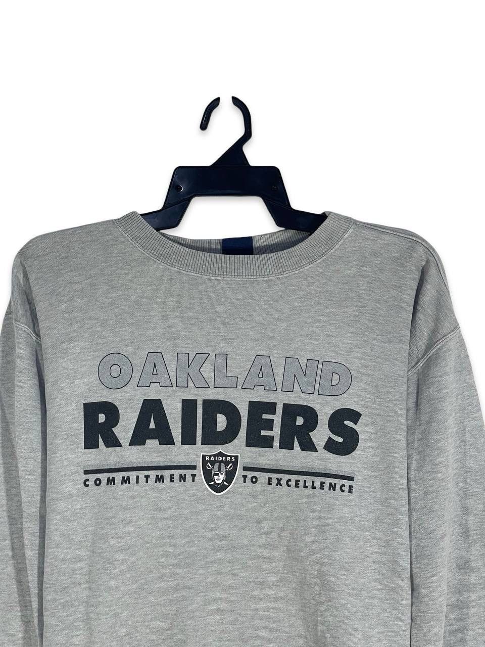 Other Vintage 90s oakland raiders sweatshirt jumper pullover L Size US L / EU 52-54 / 3 - 2 Thumbnail