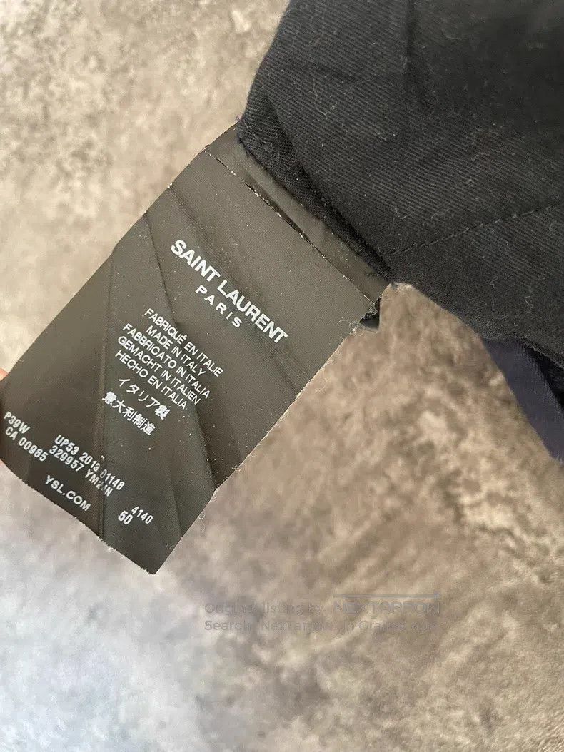 Saint Laurent Paris Saint Laurent Paris Original year navy blue woolen dress p Size US 34 / EU 50 - 3 Thumbnail