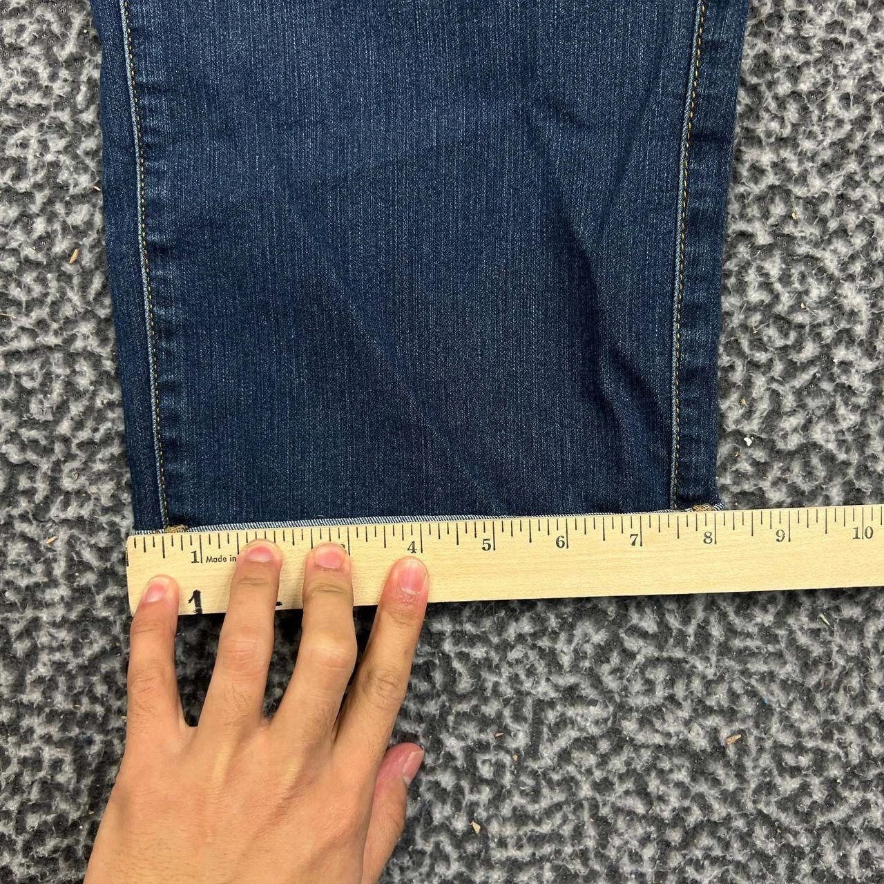 Torrid Torrid Jegging Crop Jeans Women 24 Faded Denim Cuffed 44x22 Size 24" / US 00 / IT 34 - 7 Thumbnail