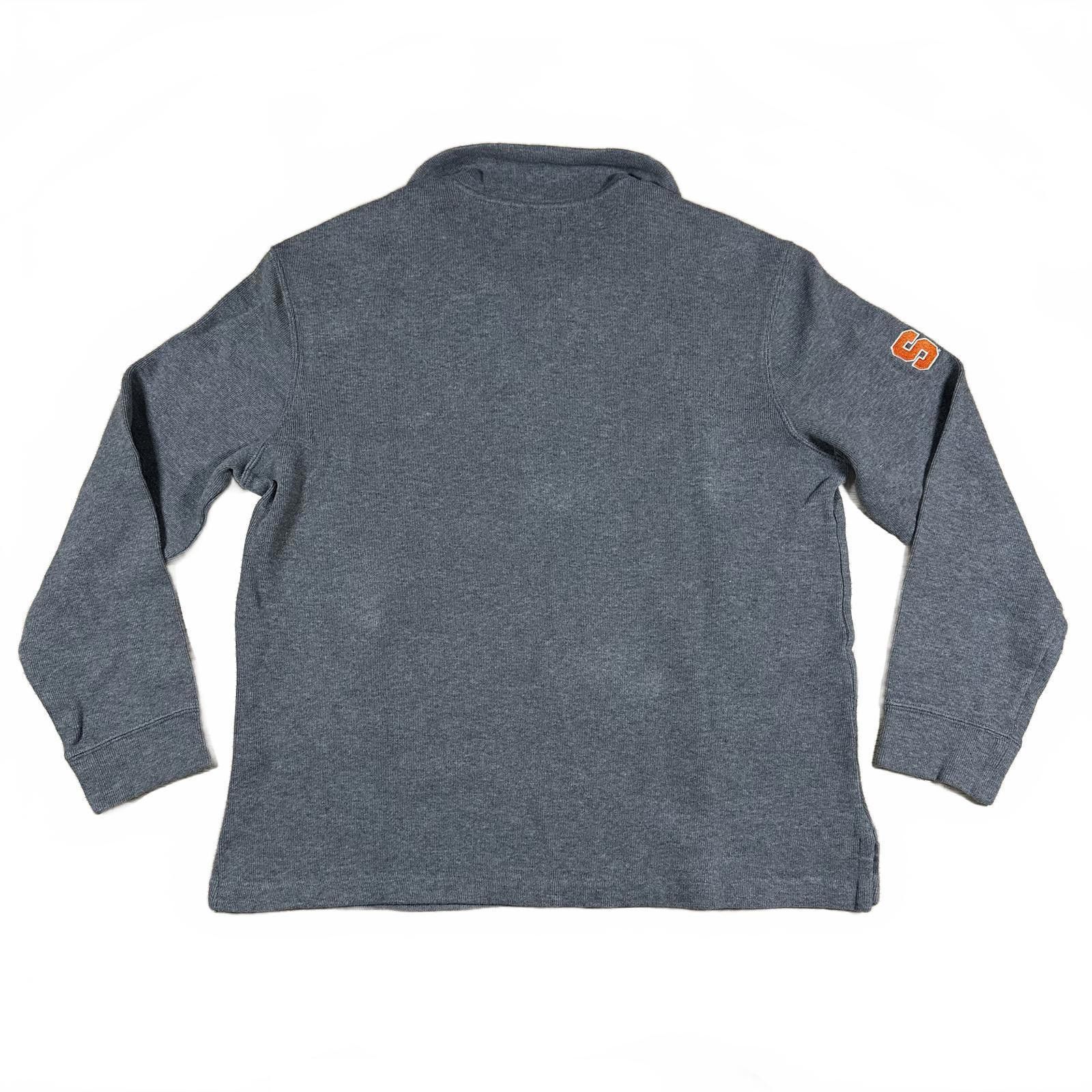 Other Polo by Ralph Lauren Men's Quarter Zip Sweater Large Gray Size US L / EU 52-54 / 3 - 2 Thumbnail