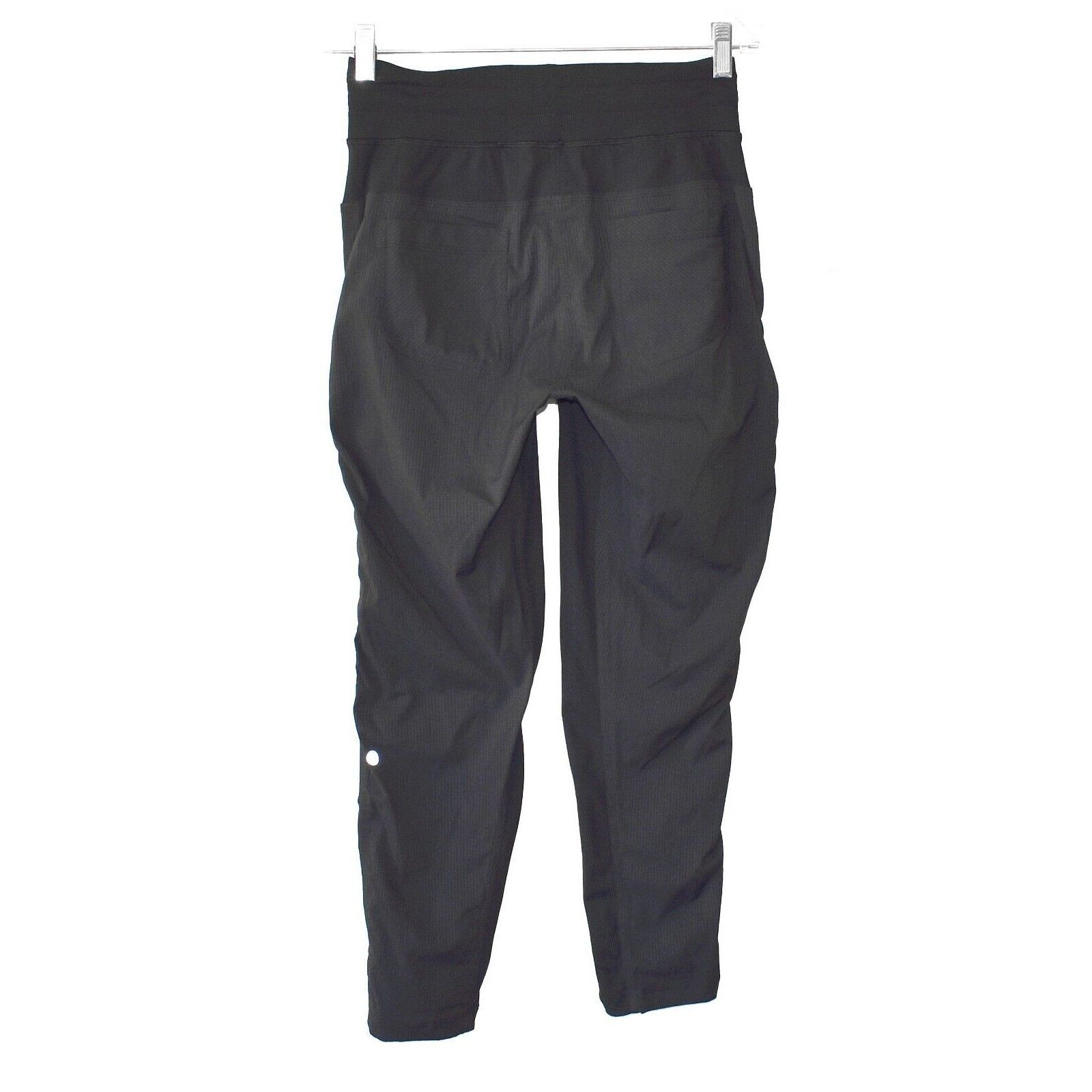 Lululemon B2 NEW LULULEMON ATHLETICA Black Elastic Panels Pants Size 4 Size 27" / US 4 / IT 40 - 2 Thumbnail
