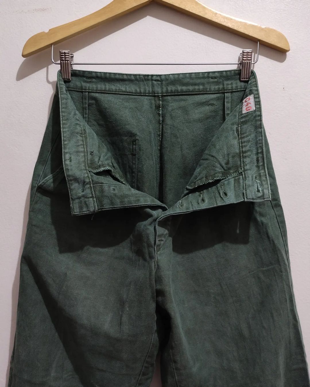 Vintage Swedish Army 70s Vintage C40 Utility Pants Size US 30 / EU 46 - 8 Thumbnail