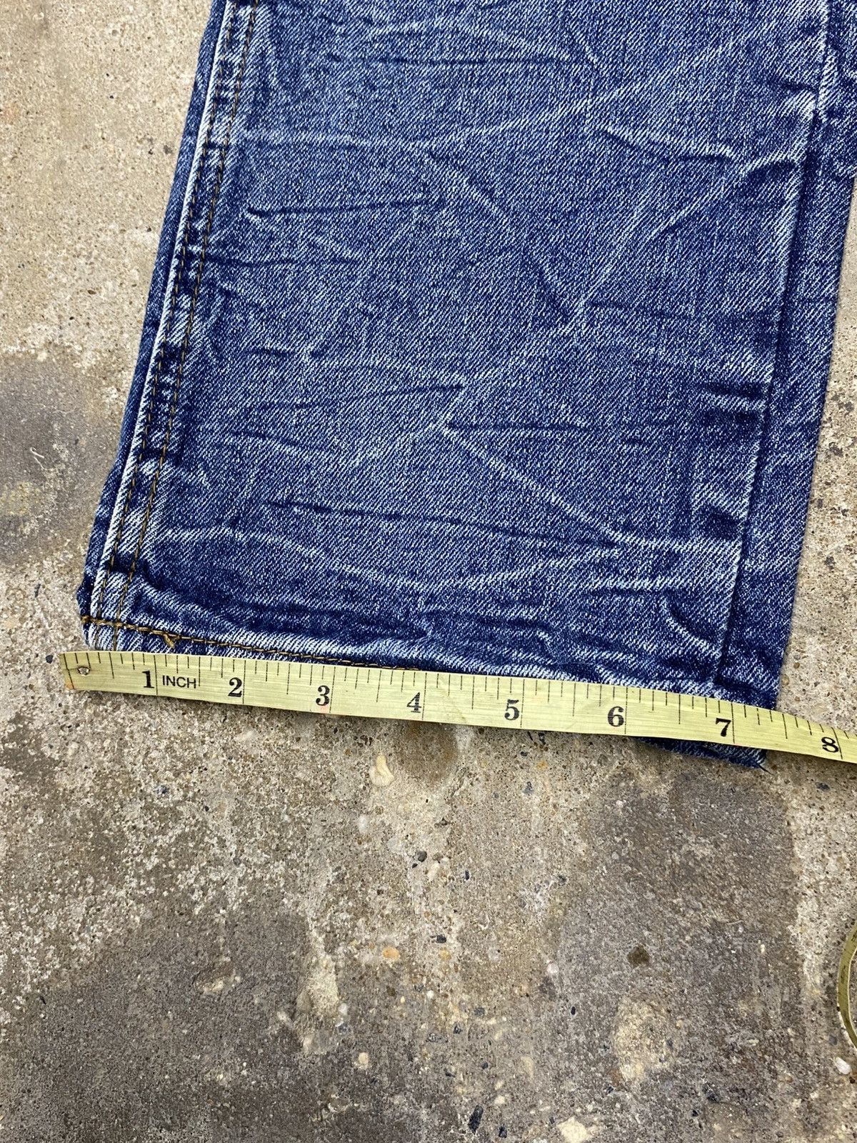 If Six Was Nine × Le Grande Bleu (L.G.B.) japanese grunge undefined wildlife wash jeans pant Size US 34 / EU 50 - 10 Thumbnail