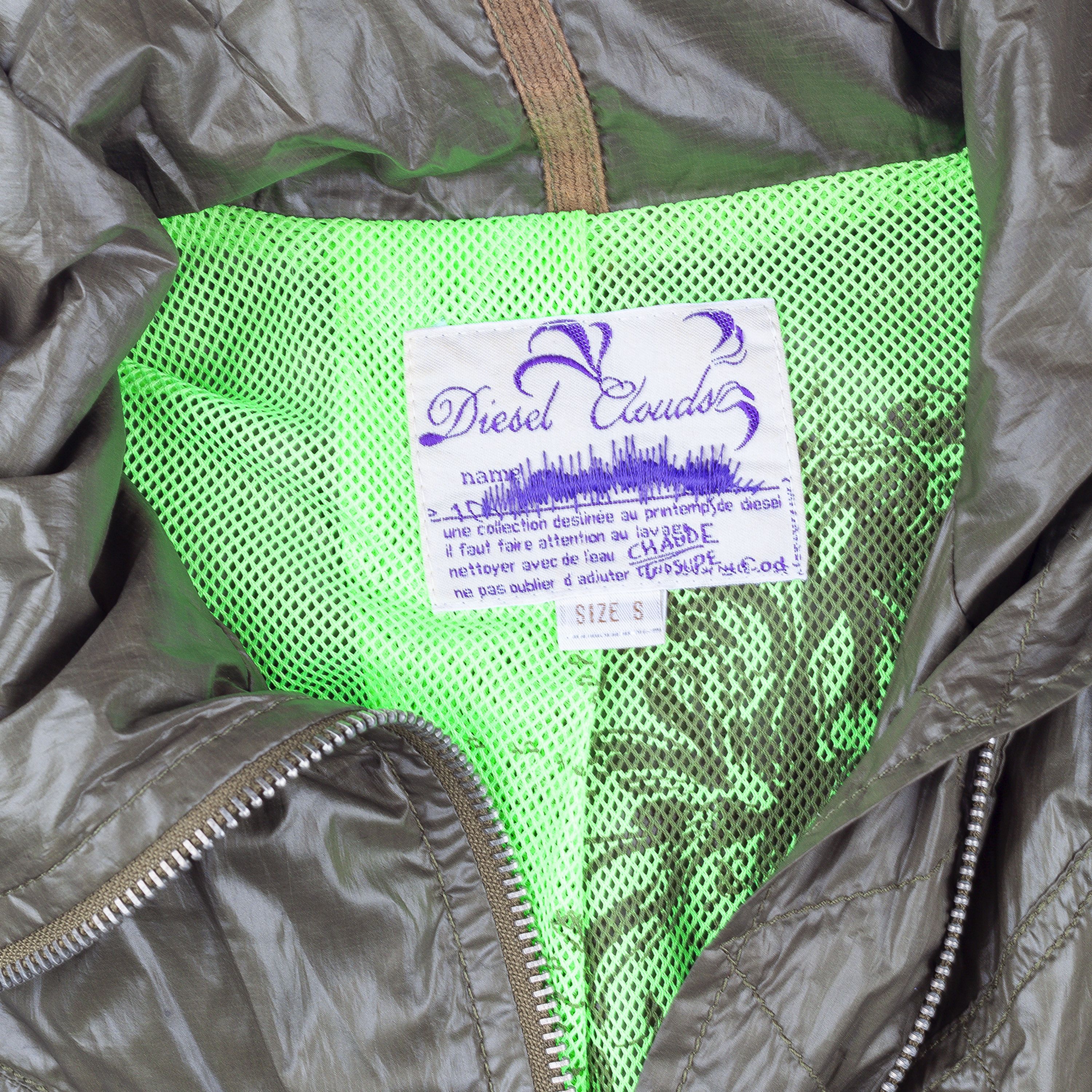 Diesel Diesel Bustier Parachute Vintage Polyester Jacket (S) Size S / US 4 / IT 40 - 4 Thumbnail