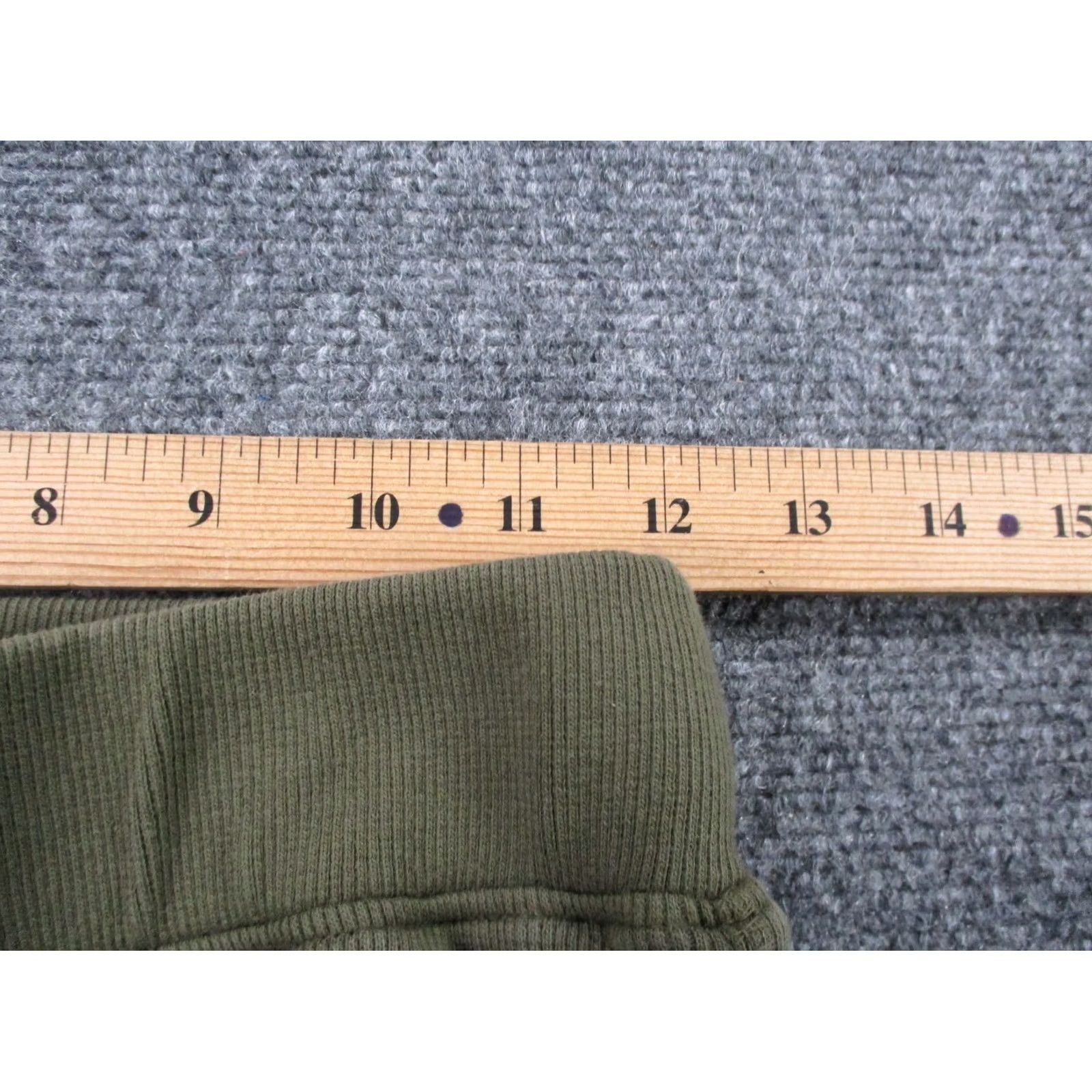 Vintage American Giant Sweatpants Women XS Green Wide-Leg Lounge Pants Size 42" / US 20 - 6 Thumbnail