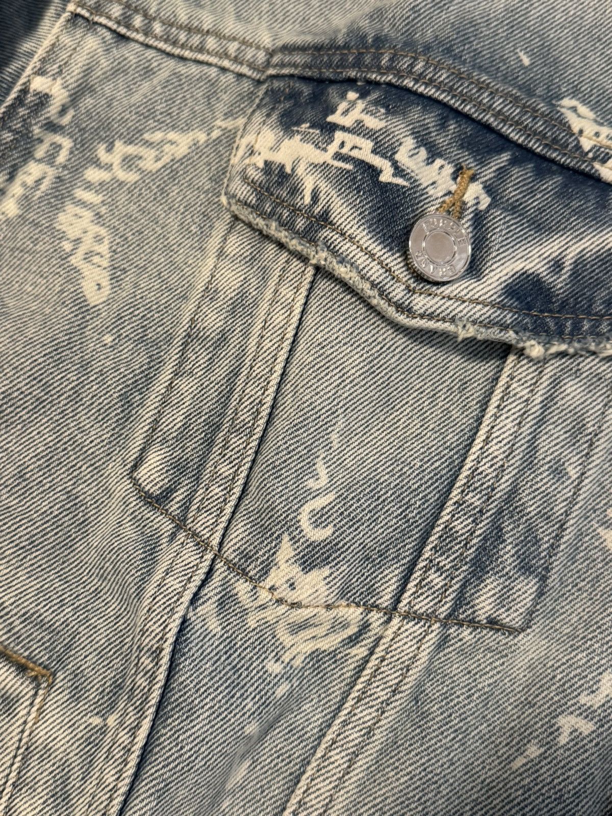 Purple Brand Purple Brand Monogram Oversized Indigo Jacket S Small Size US S / EU 44-46 / 1 - 4 Thumbnail