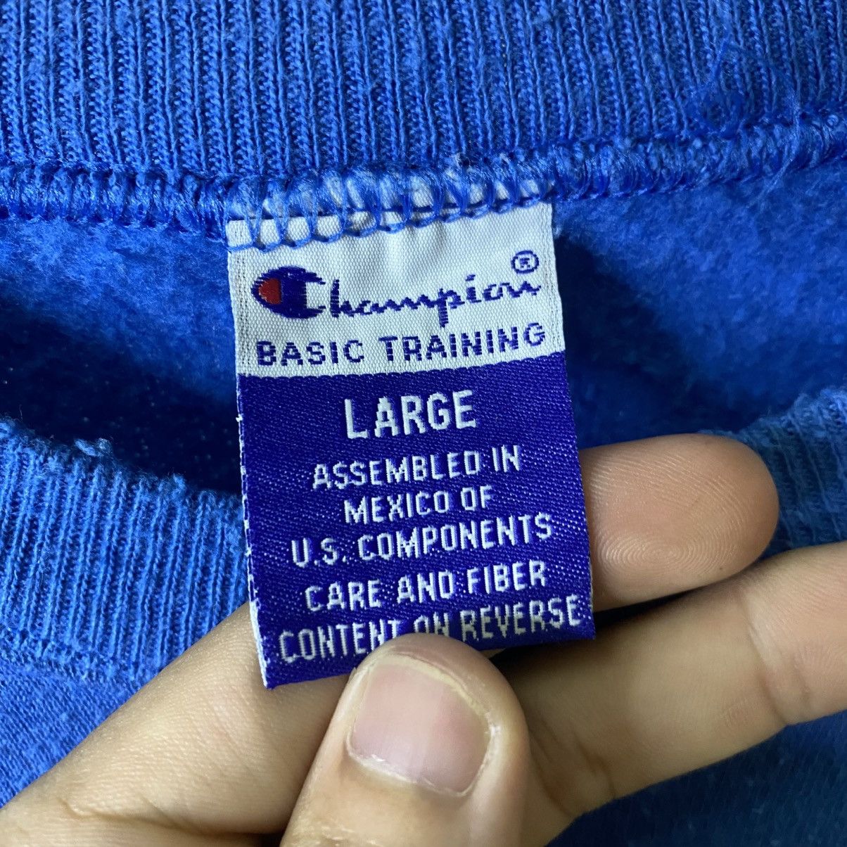 Champion Vintage 1990s Champion x Yale University Collegiate Size US XL / EU 56 / 4 - 4 Thumbnail